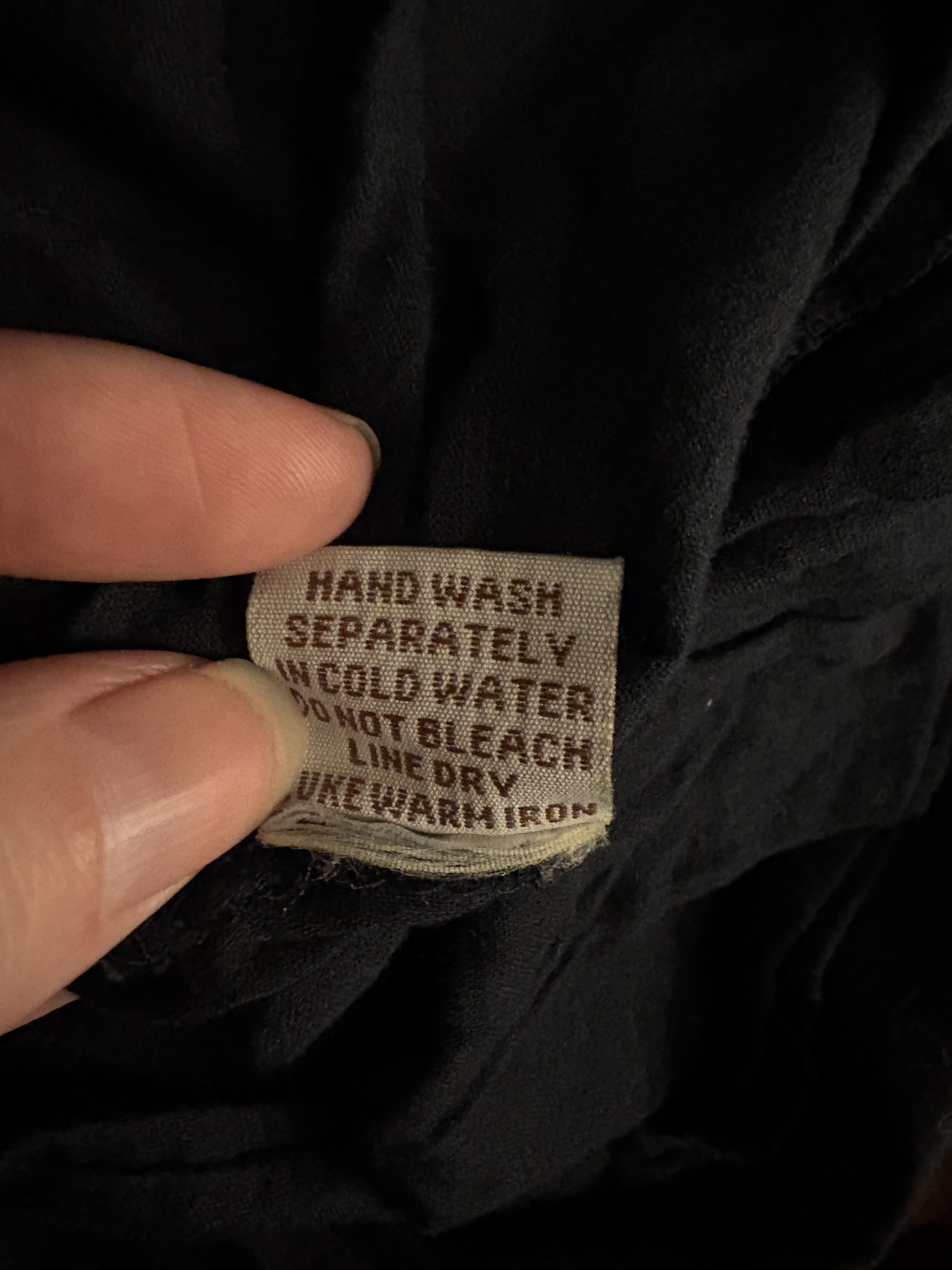 Other Black Embroidered Shift Dress By Magazine M Size M / US 6-8 / IT 42-44 - 6 Thumbnail