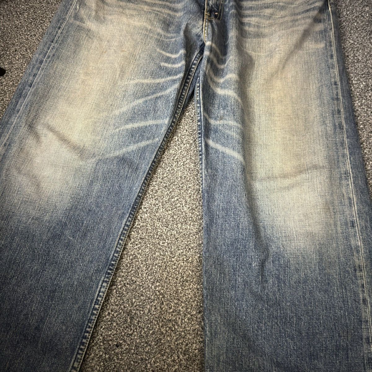 Levi's 🔥🇯🇵 Japanese Vintage Levis 503 BootCut Distressed Denim Size US 36 / EU 52 - 4 Thumbnail