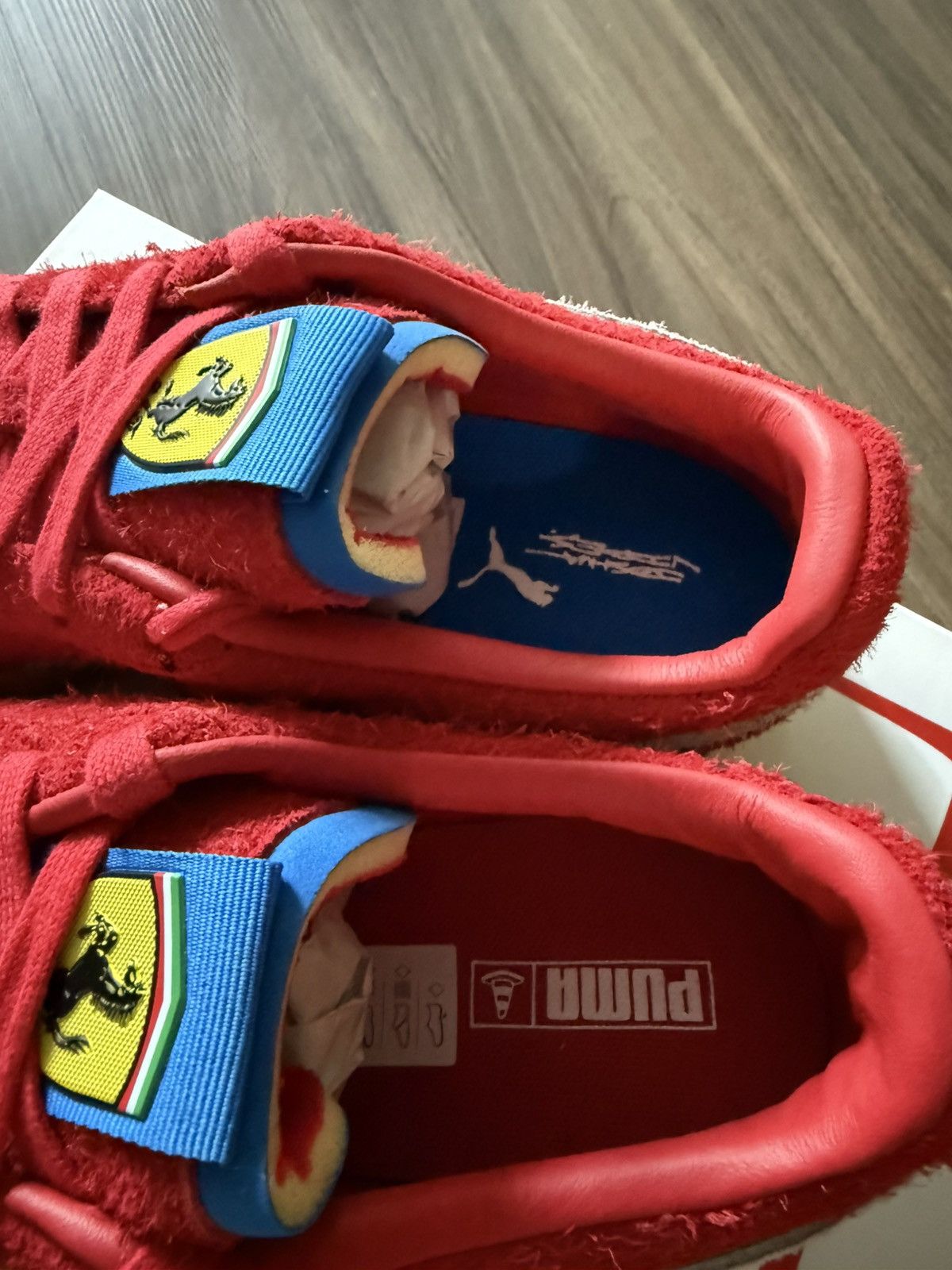 Ferrari × Puma PUMA Joshua Vides x Scuderia Ferrari x Suede 70s - Size 11 Size US 11 / EU 44 - 5 Thumbnail