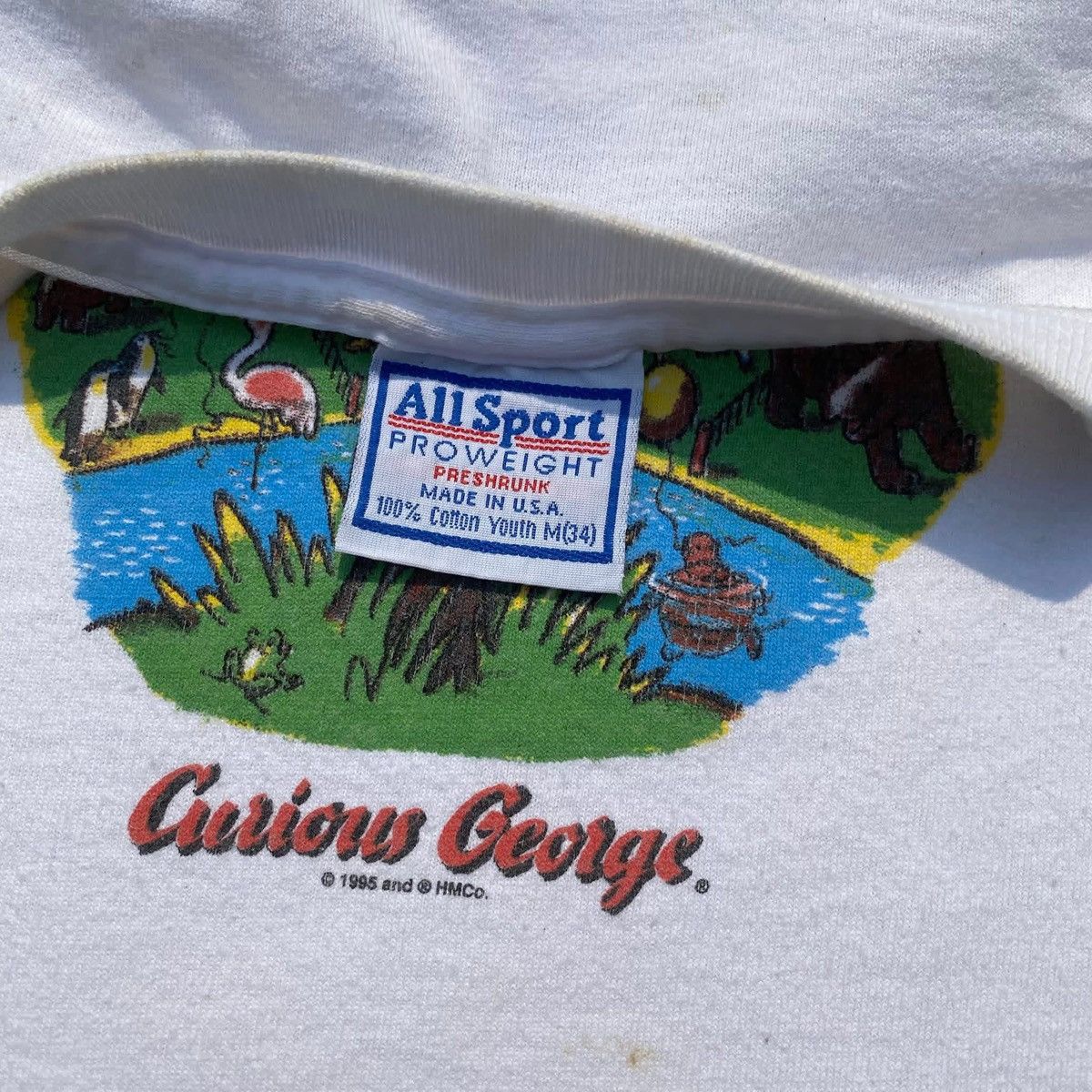 Vintage RARE ‼️ Curious George Size US XS / EU 42 / 0 - 3 Thumbnail