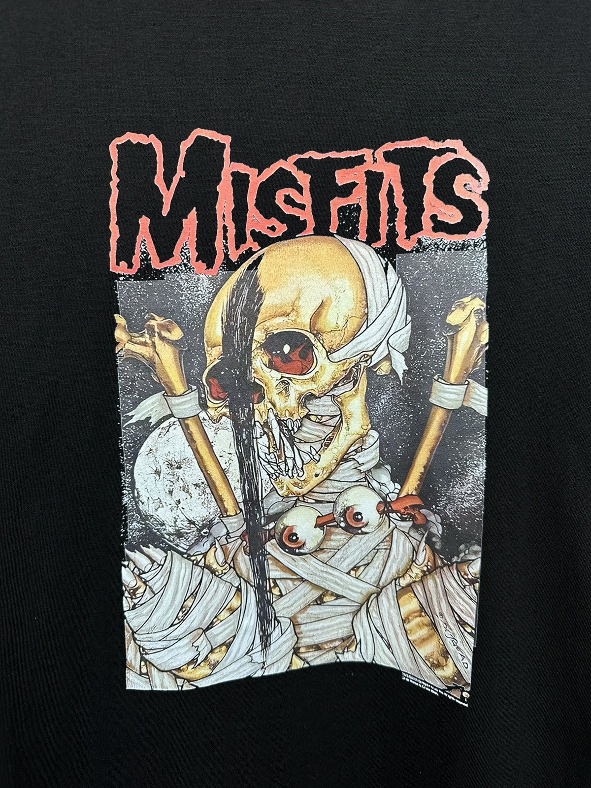 Band Tees × Misfits × Vintage Misfits “Evillive” II Album Promo T shirt Men Balck L Size US L / EU 52-54 / 3 - 5 Thumbnail