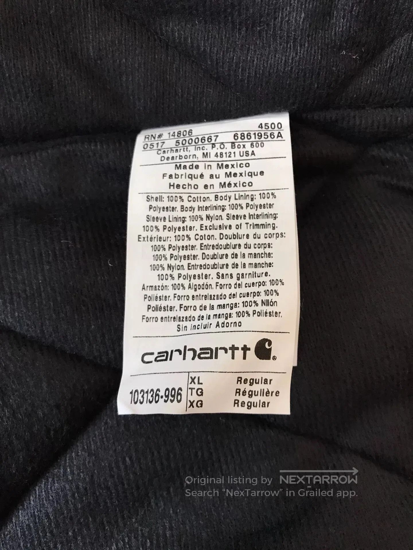 Carhartt Carhartt x Truetimber J140 Camo Jacket. Size US XL / EU 56 / 4 - 9 Thumbnail