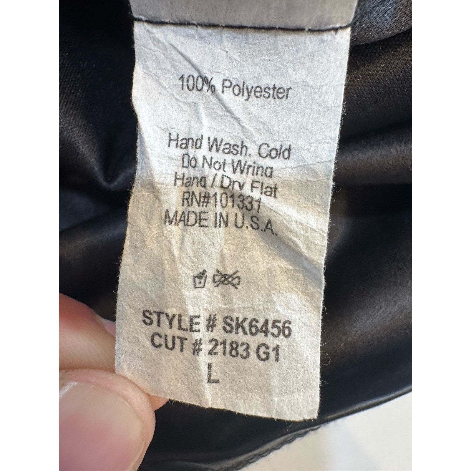 Other Charlotte Russe Skirt Womens L Faux Leather Mini Lace UpAsym Size 32" / US 10 / IT 46 - 3 Thumbnail