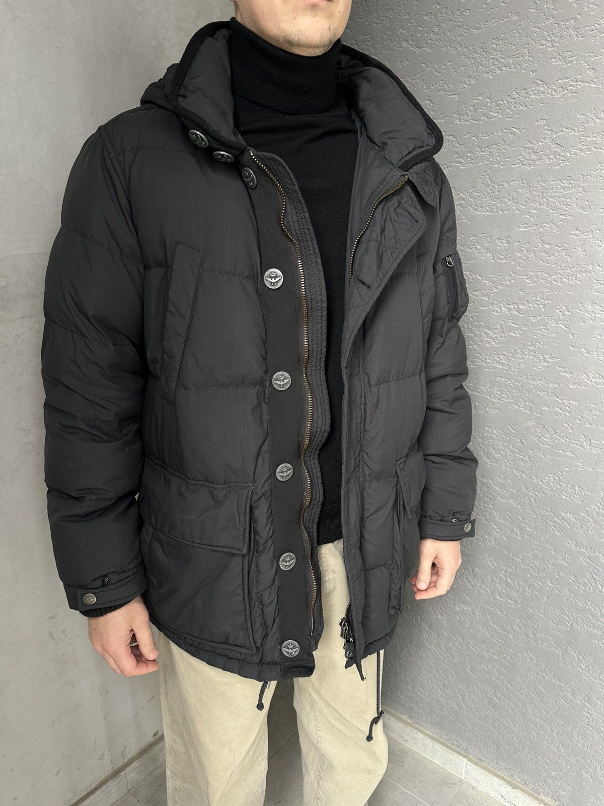 Armani Armani Puffer Jacket Size US XL / EU 56 / 4 - 2 Thumbnail