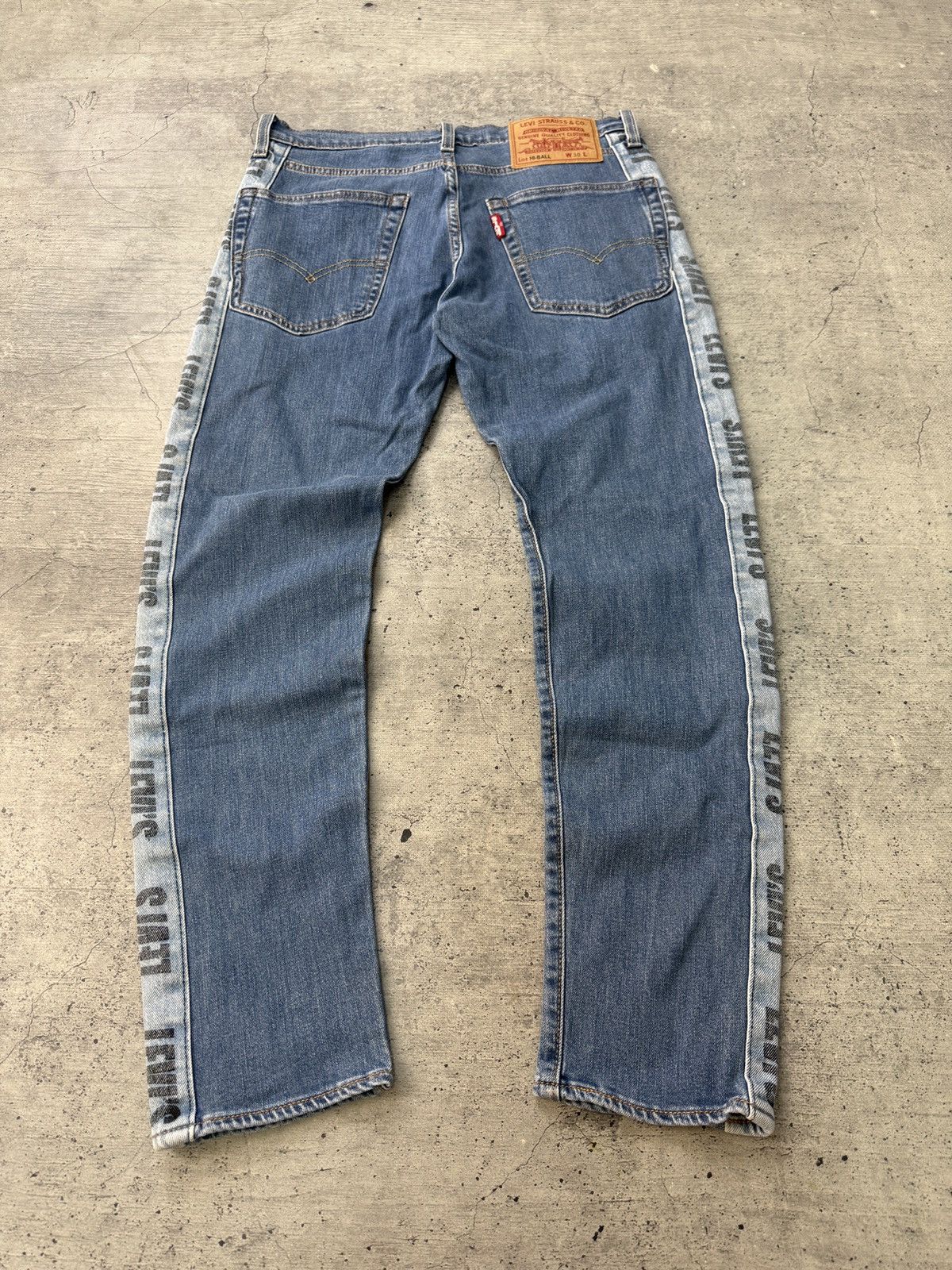 Levi's Vintage Levi’s Big E Hi Ball Light Blue Denim Jeans 30x30 Size US 30 / EU 46 - 1 Thumbnail