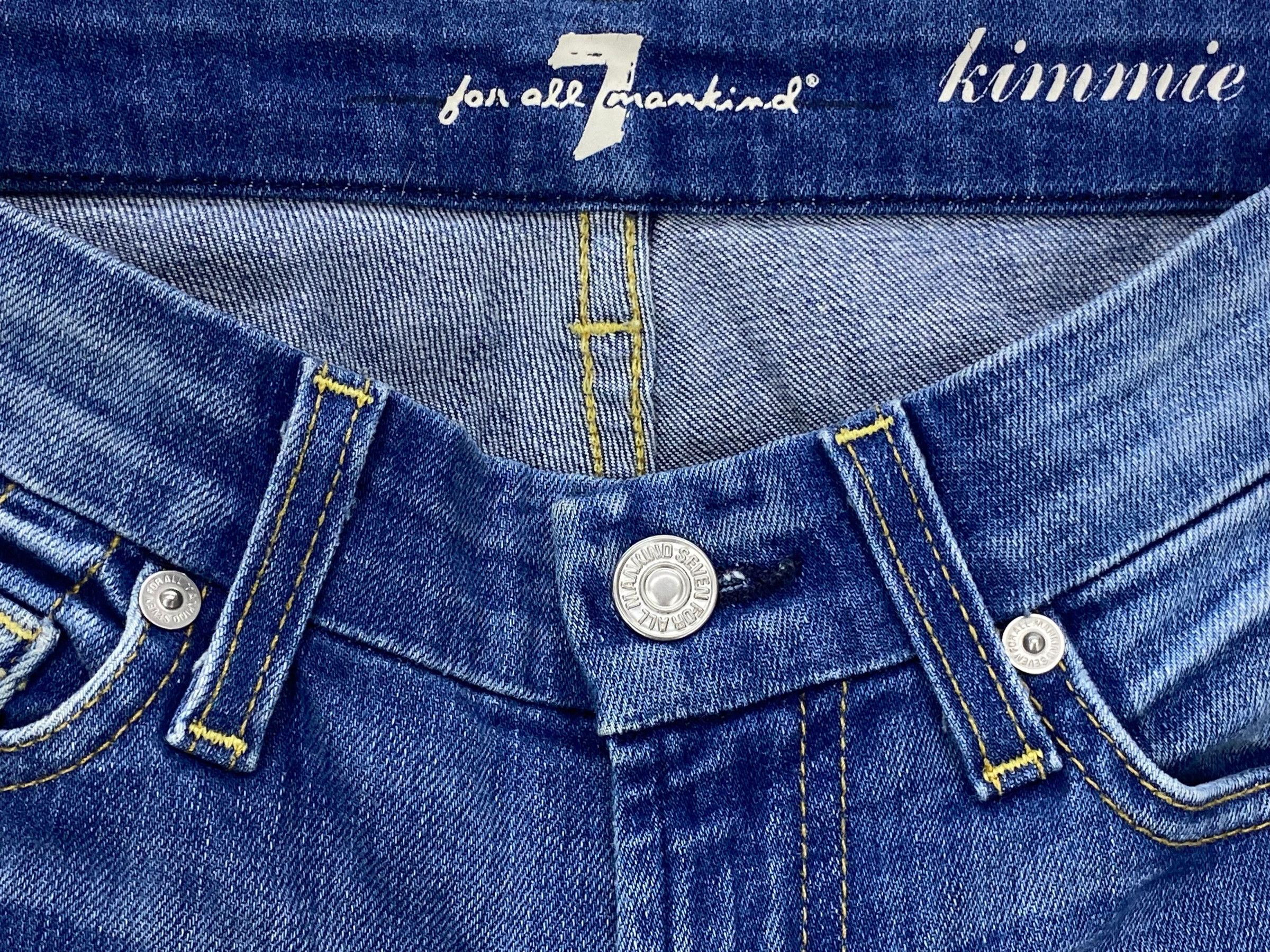 7 For All Mankind × Japanese Brand 7 for all mankind Flare Jeans Size 23" - 8 Thumbnail