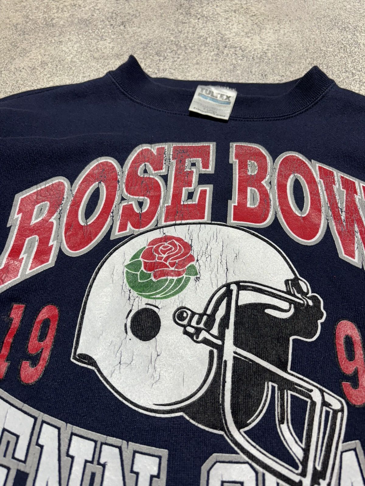 NFL Vintage Penn State Sweatshirt Rose Bowl 1995 Mens XL USA Size US XL / EU 56 / 4 - 6 Thumbnail