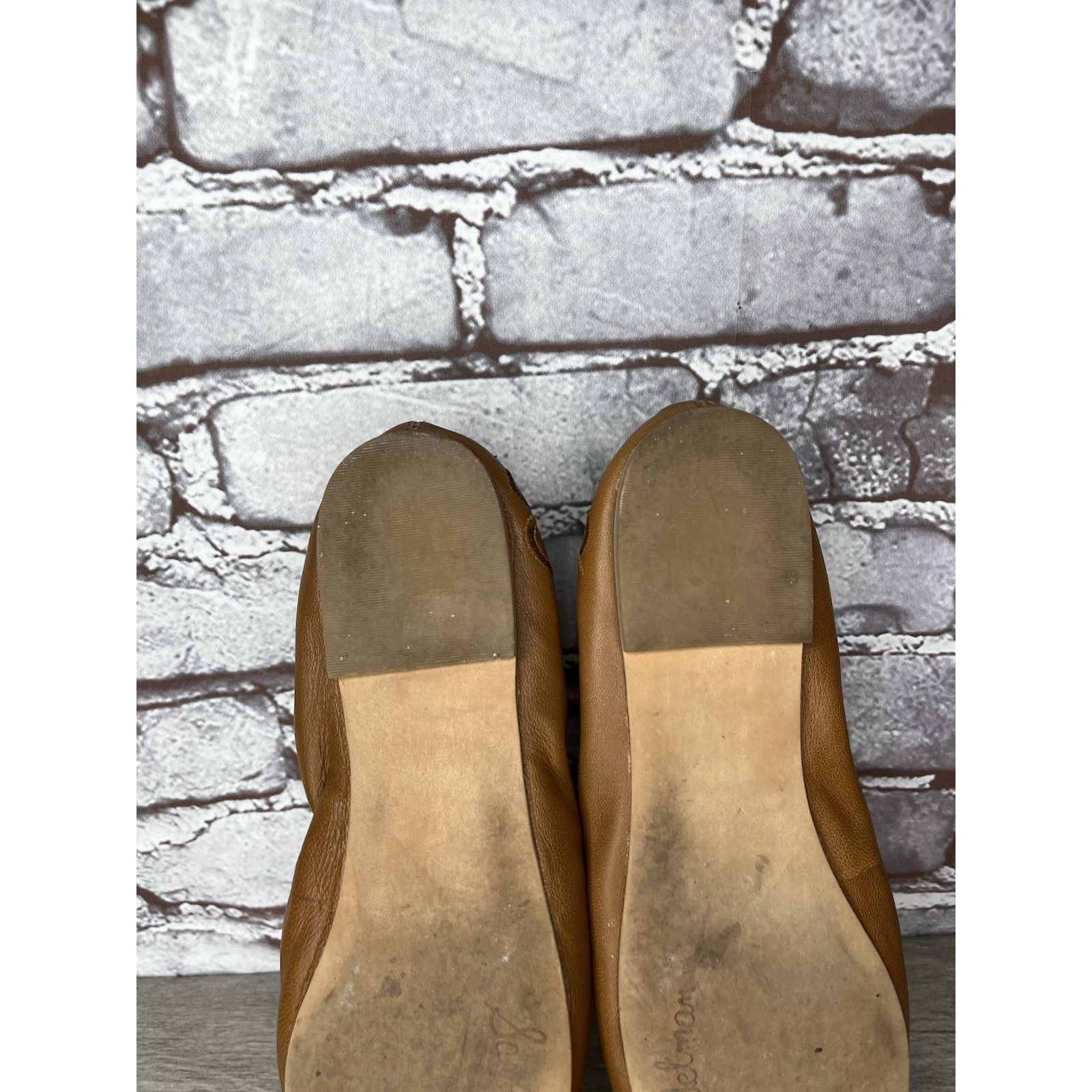 Sam Edelman Sam Edelman Felicia Brown Leather Bow Classic Ballet Flats W Size US 7.5 / IT 37.5 - 8 Thumbnail