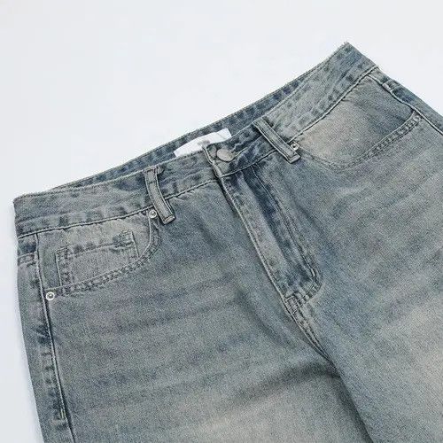 Japanese Brand Vintage loose wide-leg casual washed jeans Size US 32 / EU 48 - 3 Thumbnail