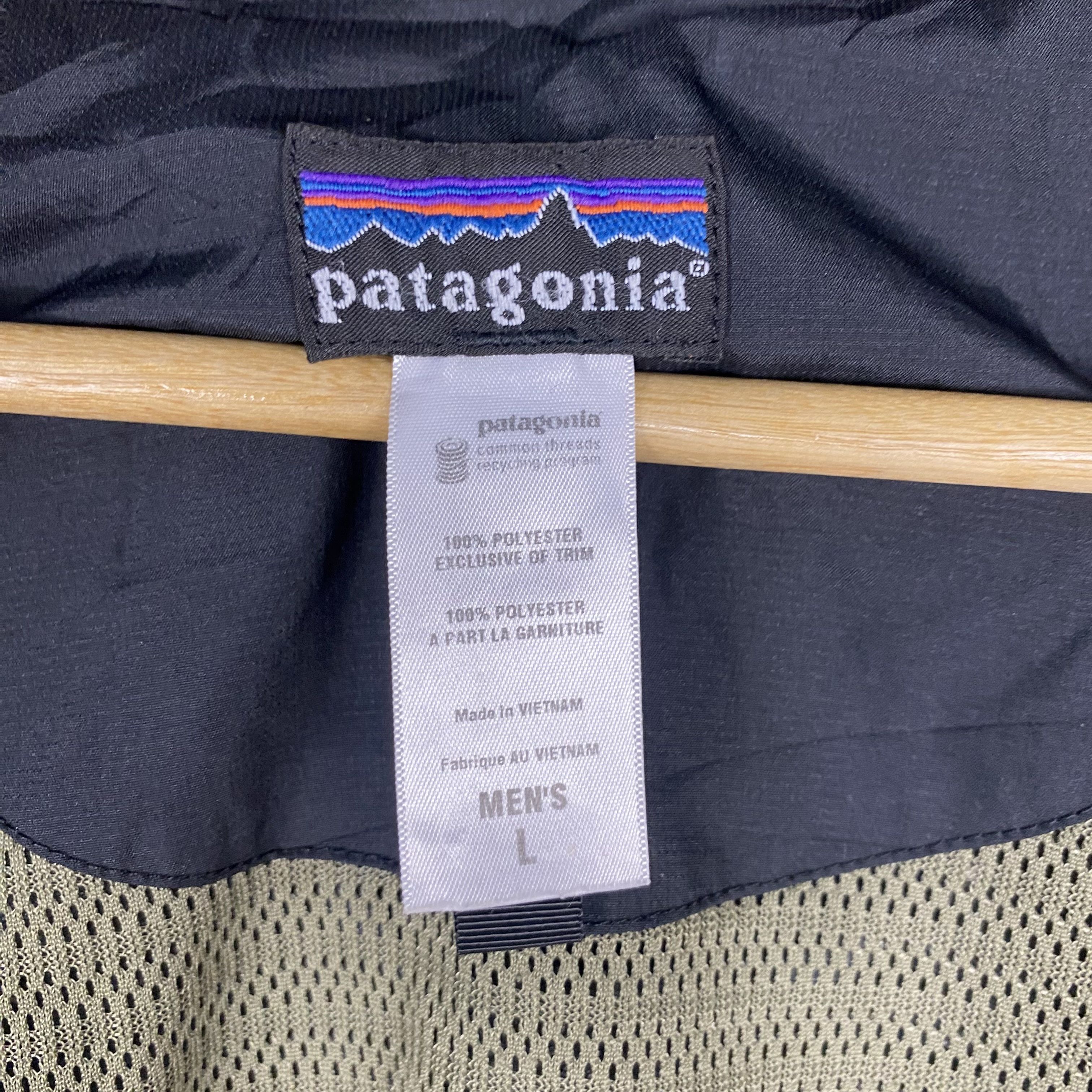Patagonia 💥 PATAGONIA ECO 6POCKET RAIN SHELL ZIPPER JACKET Size US L / EU 52-54 / 3 - 10 Thumbnail