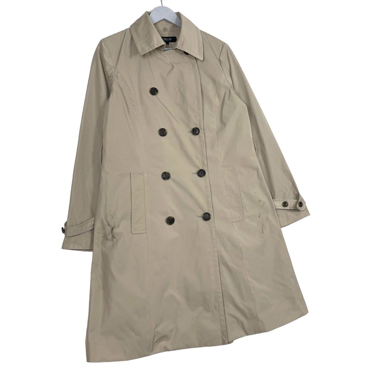 Japanese Brand × Le Grande Bleu (L.G.B.) × Tornado Mart 💥COMME CA ISM DOUBLE BREASTED PARKA JACKET Size M / US 6-8 / IT 42-44 - 3 Thumbnail