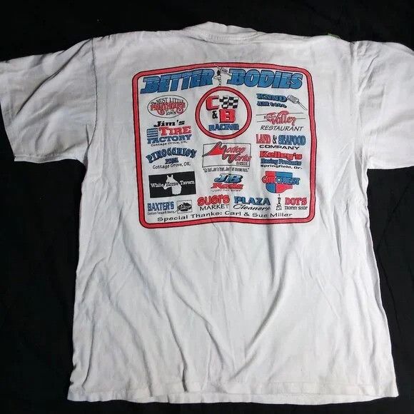 Other Vintage 90s Wild Bill Antonelli Racing Neon T-Shirt Size US L / EU 52-54 / 3 - 5 Thumbnail