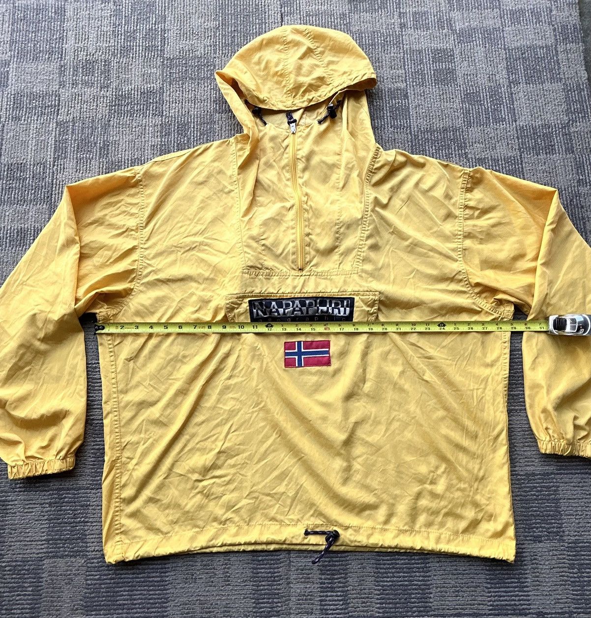 Napapijri Napapijri Mens Geographic Graphic Hooded Anorak Jacket Size US XXL / EU 58 / 5 - 4 Thumbnail
