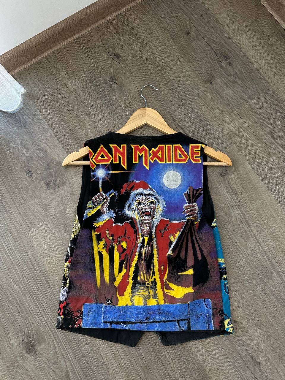 Iron Maiden × Vintage Vintage Iron Maiden 90’s Rare Printed West Jacket Size US M / EU 48-50 / 2 - 1 Thumbnail