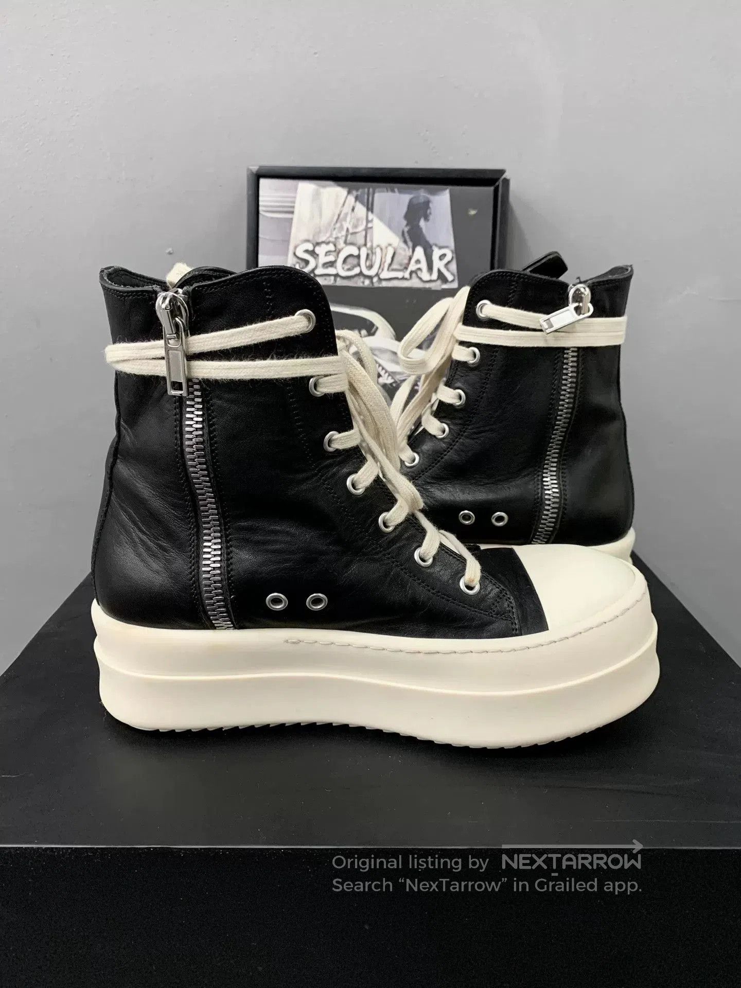 Rick Owens rick owens thick platform high. Size US 9 / EU 42 - 5 Thumbnail