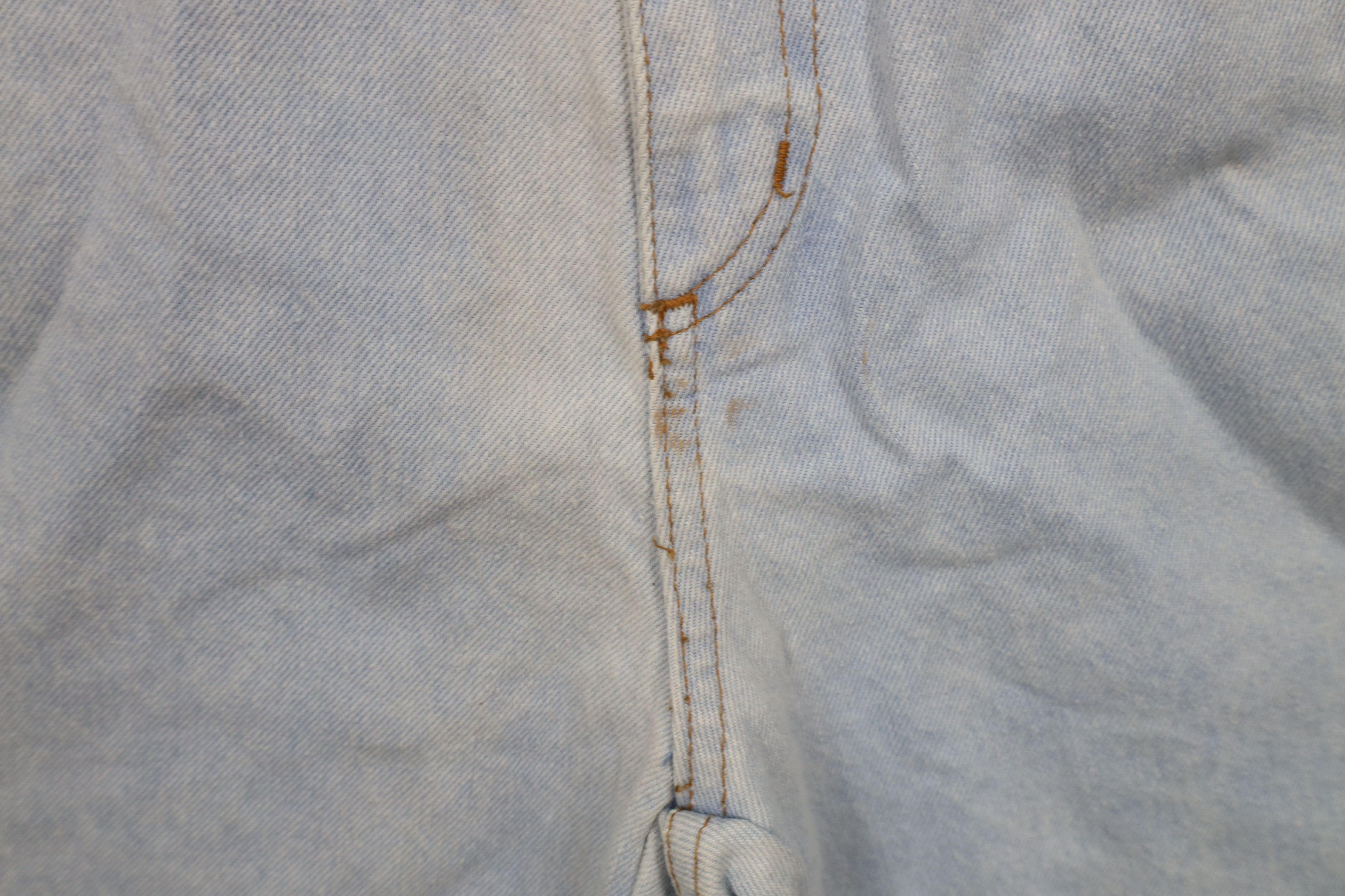 Vintage Deadstock Vintage 90s Streetwear Fit Denim Jean Shorts Jorts Size 42" / US 20 - 6 Thumbnail
