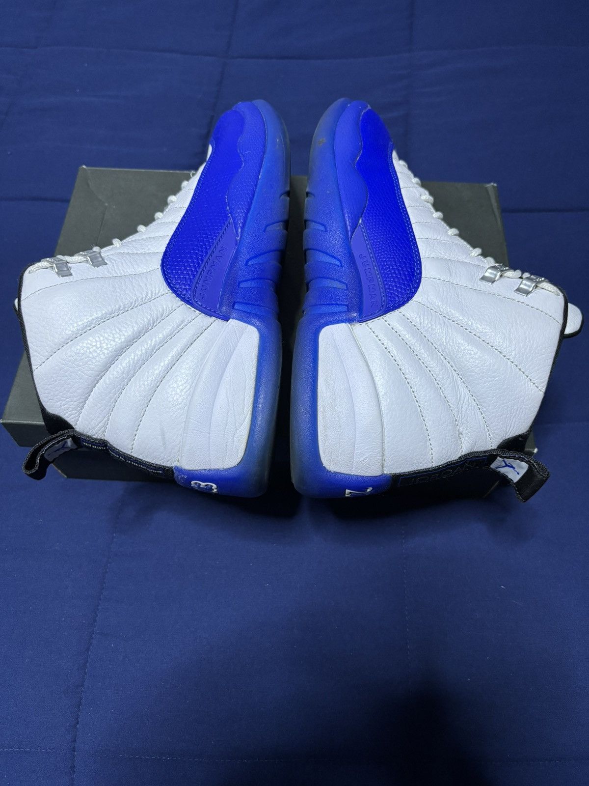 Jordan Brand Jordan 12 Retro Blueberry 2024 Size 10 Size US 10 / EU 43 - 2 Thumbnail