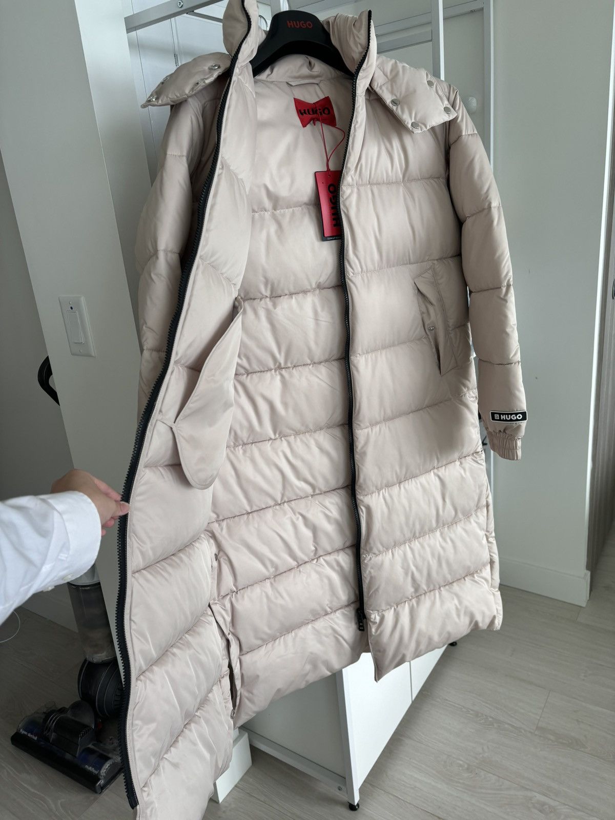 Hugo Boss Hugo Boss Long Puffer Jacket Size S / US 4 / IT 40 - 2 Thumbnail