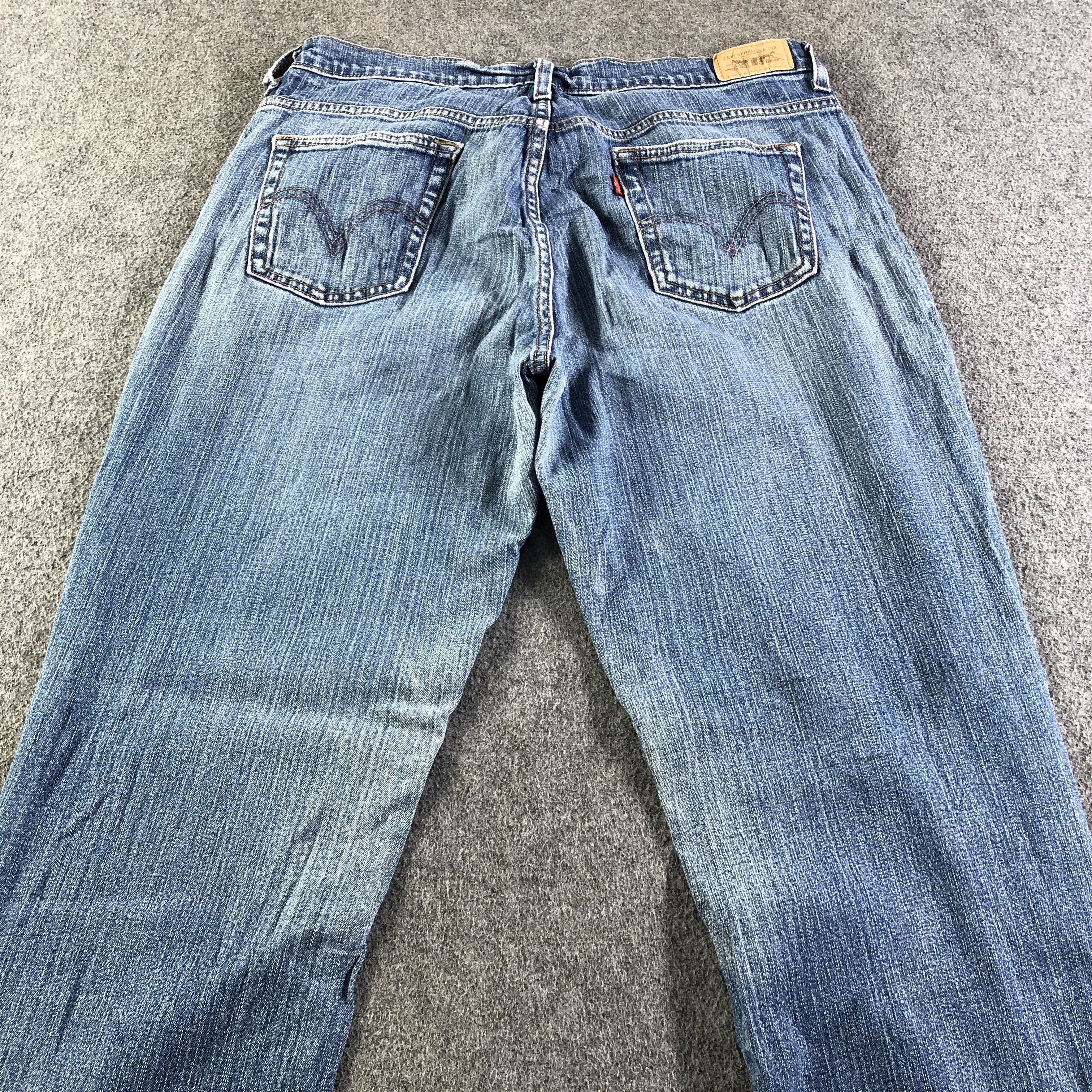 Levi's Vintage Blue Wash Levis 515 Jeans-J4333 Size 32" / US 10 / IT 46 - 4 Thumbnail