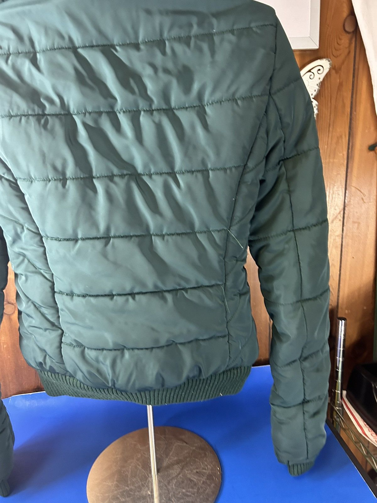 American Eagle Outfitters American Eagle Outfitters Women's Green Small Hooded Coat Size S / US 4 / IT 40 - 5 Thumbnail