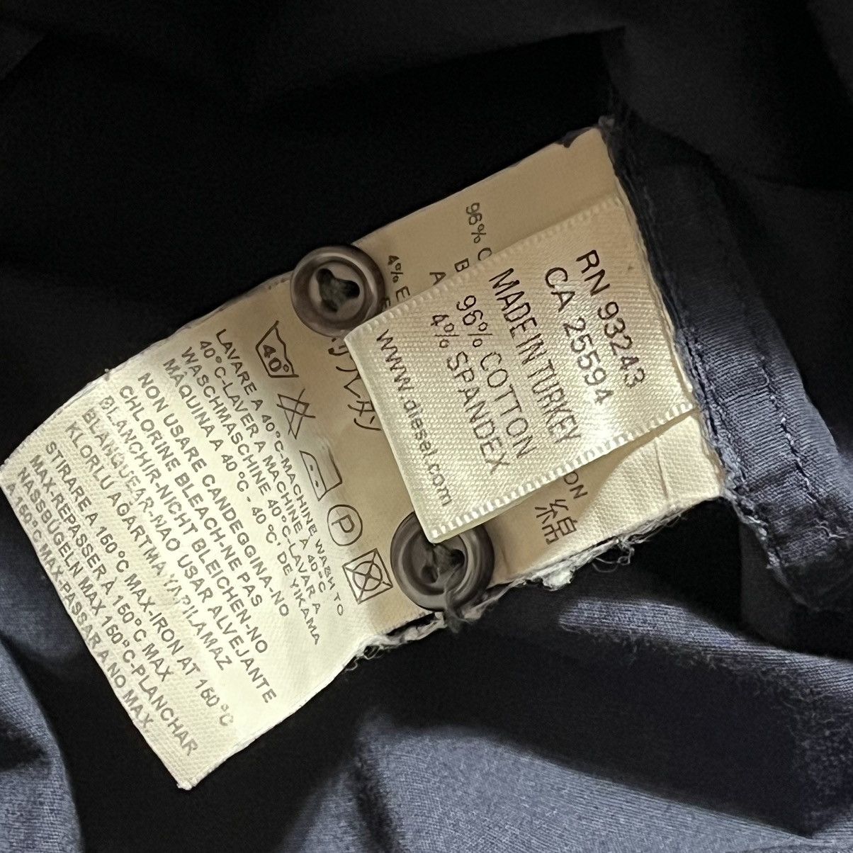 Diesel × Vintage 📌 Vintage Avant-Garde Y2K Diesel Shirt Size US XL / EU 56 / 4 - 7 Thumbnail