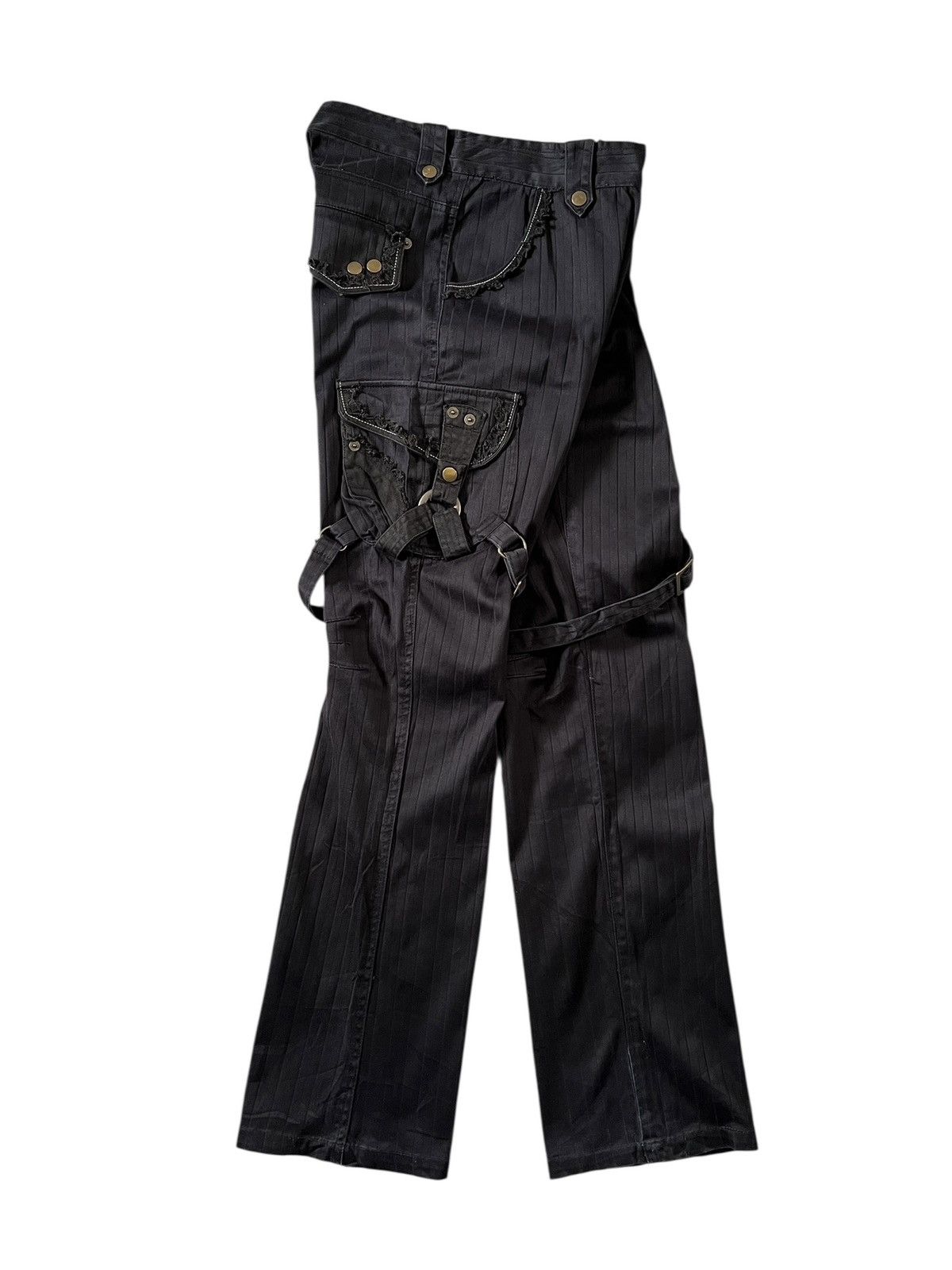 Japanese Brand Apestein 🇯🇵 Bondage Cargo Pants Size US 33 - 1 Thumbnail