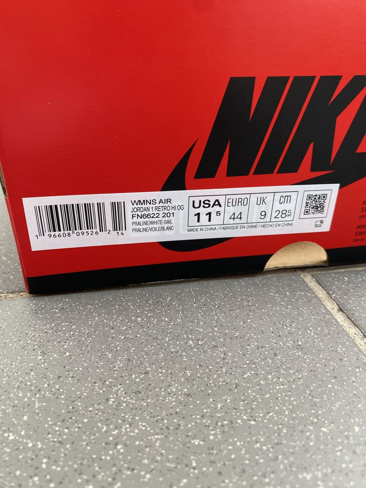 Jordan Brand × Nike Air Jordan 1 Retro high OG praline Size US 10 / EU 43 - 6 Thumbnail