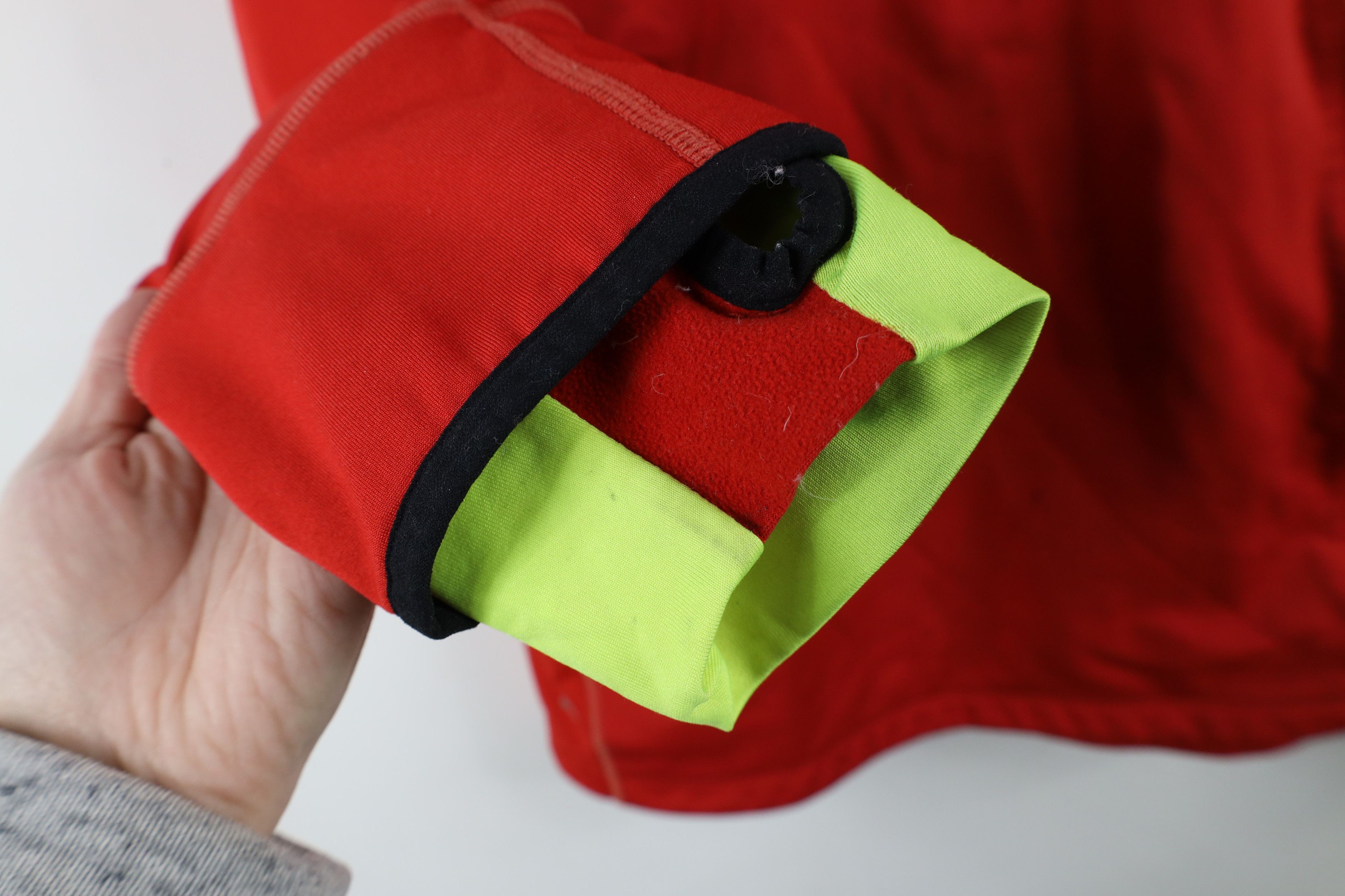 New Balance × Vintage Vintage New Balance Reflective Half Zip Pullover Jacket Red Size US L / EU 52-54 / 3 - 10 Thumbnail