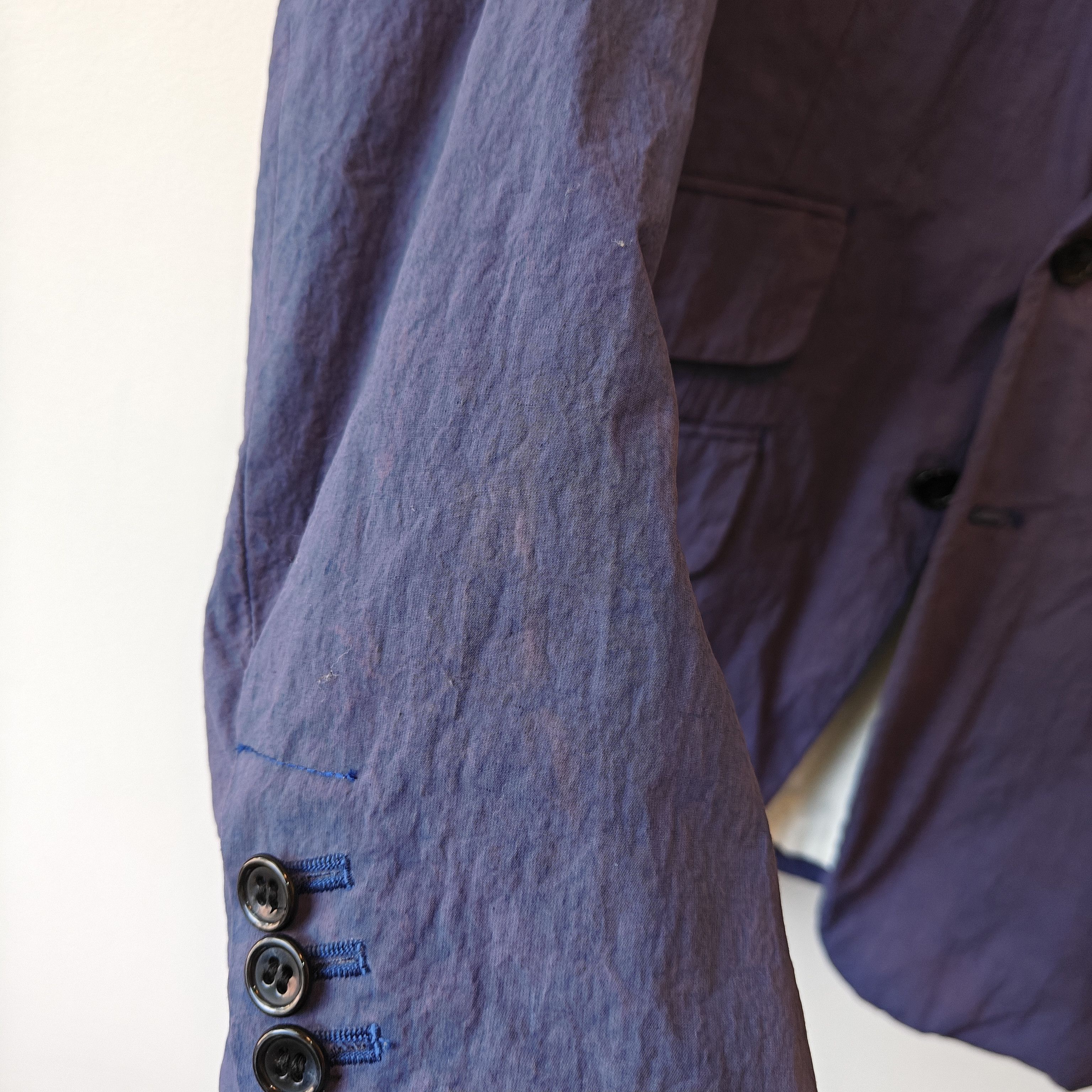 MINOTAUR INST. Minotaur Purple Nylon Blazer Japan Fits Small, Nanamica Size US S / EU 44-46 / 1 - 6 Thumbnail