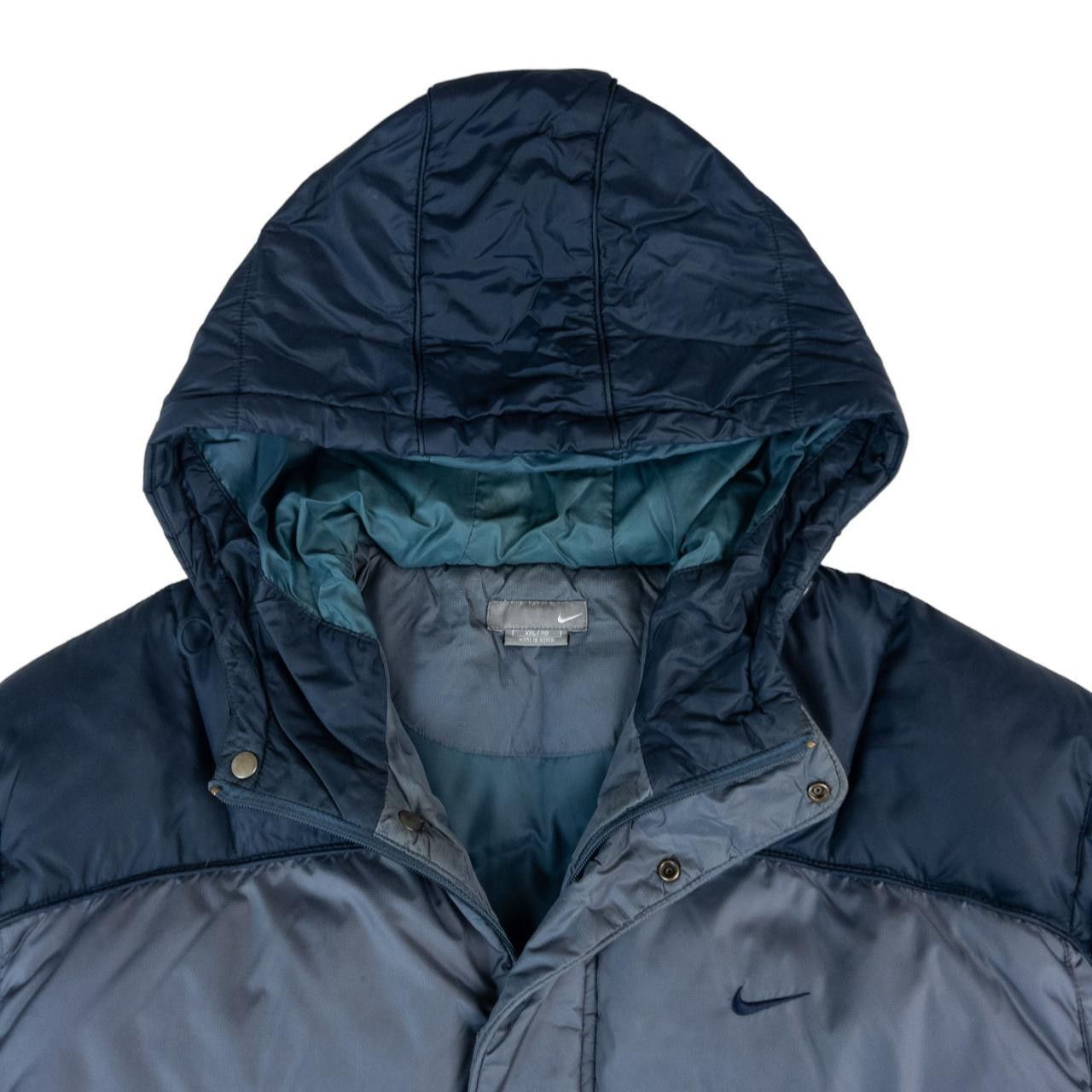 Nike Vintage Nike Zip Up Puffer Jacket Size XXL Size US XXL / EU 58 / 5 - 3 Thumbnail