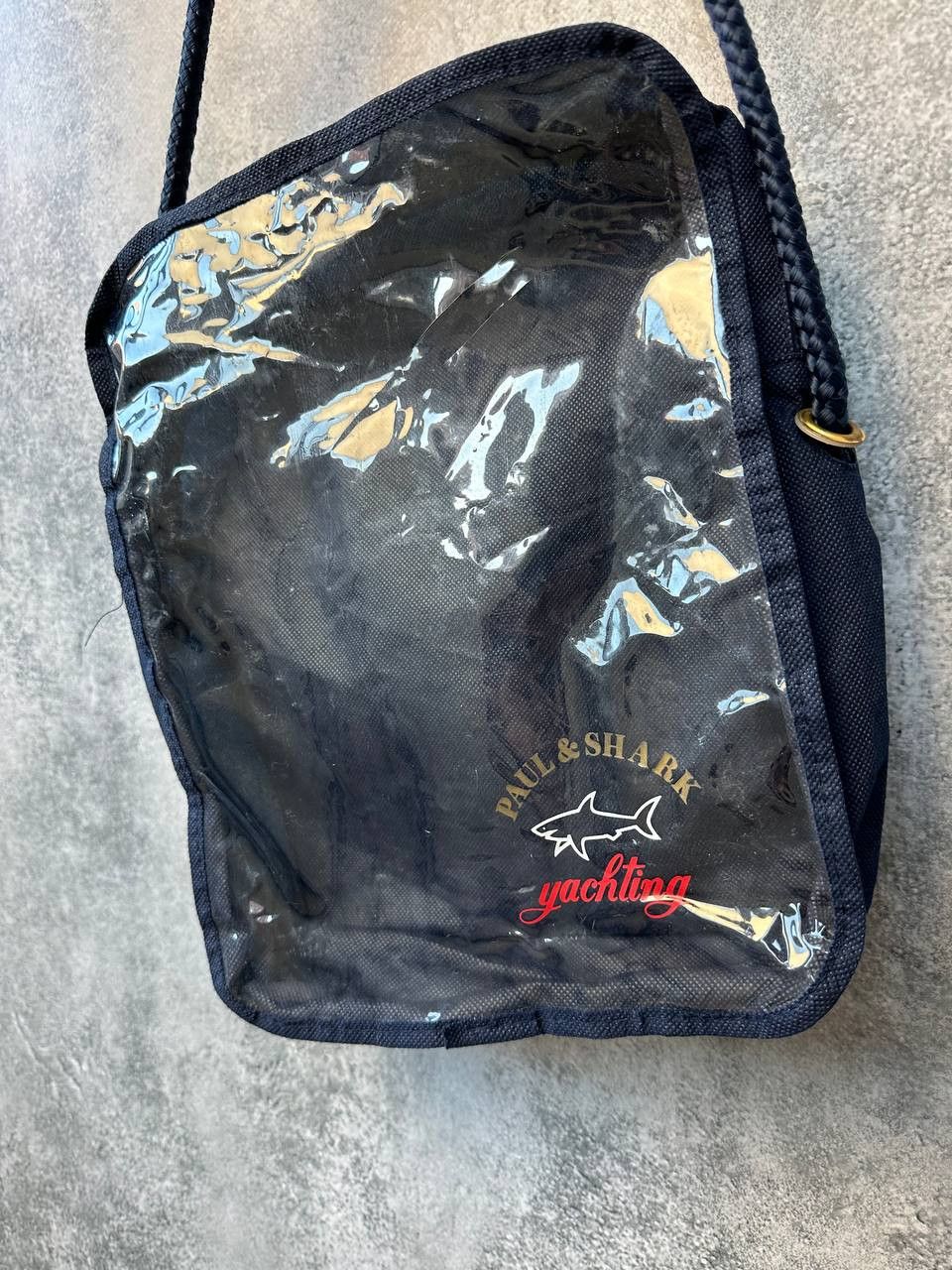 Paul & Shark Paul & Shark Yachting Transparent Sailor Bag Navy Blue Logo Size ONE SIZE - 4 Thumbnail