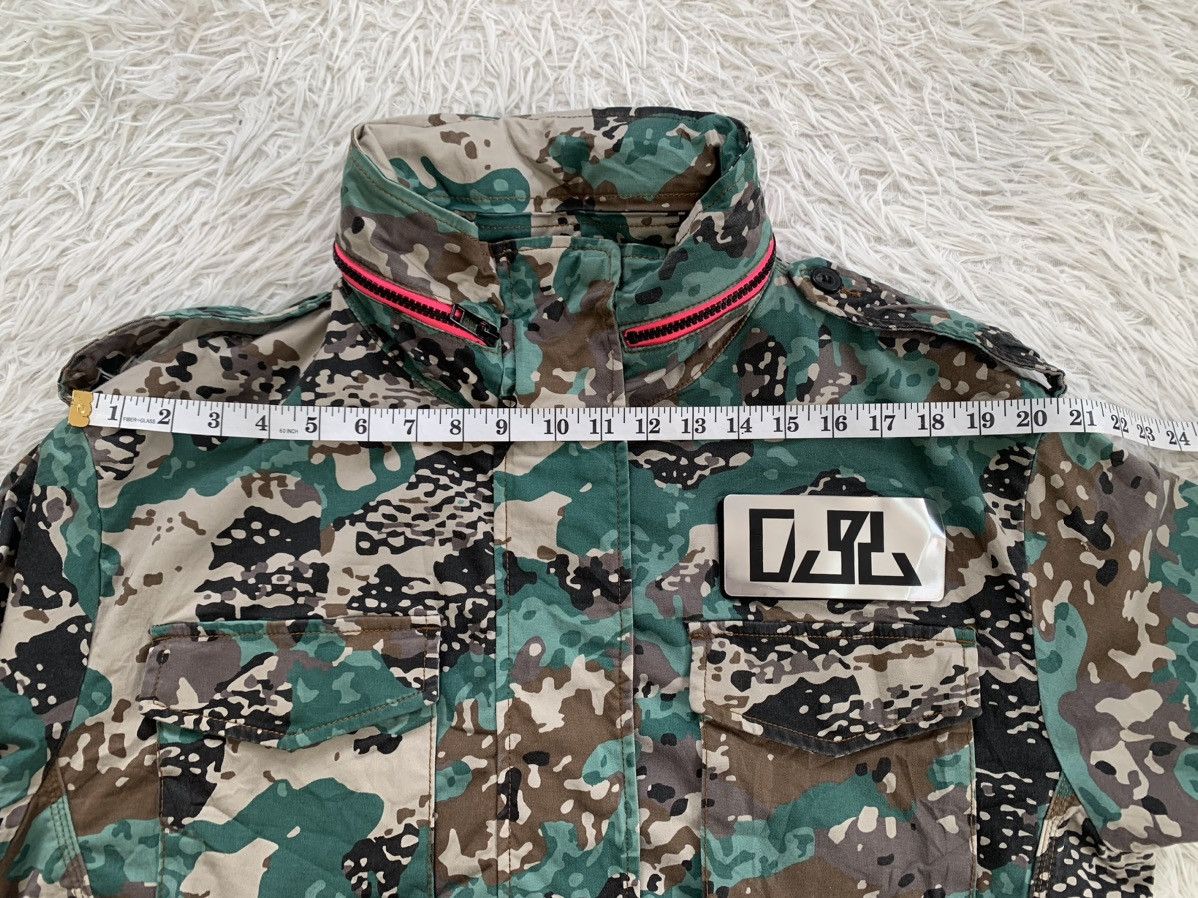 Diesel Diesel Camo Military Combat RR55 Crop Jacket Size M / US 6-8 / IT 42-44 - 15 Thumbnail