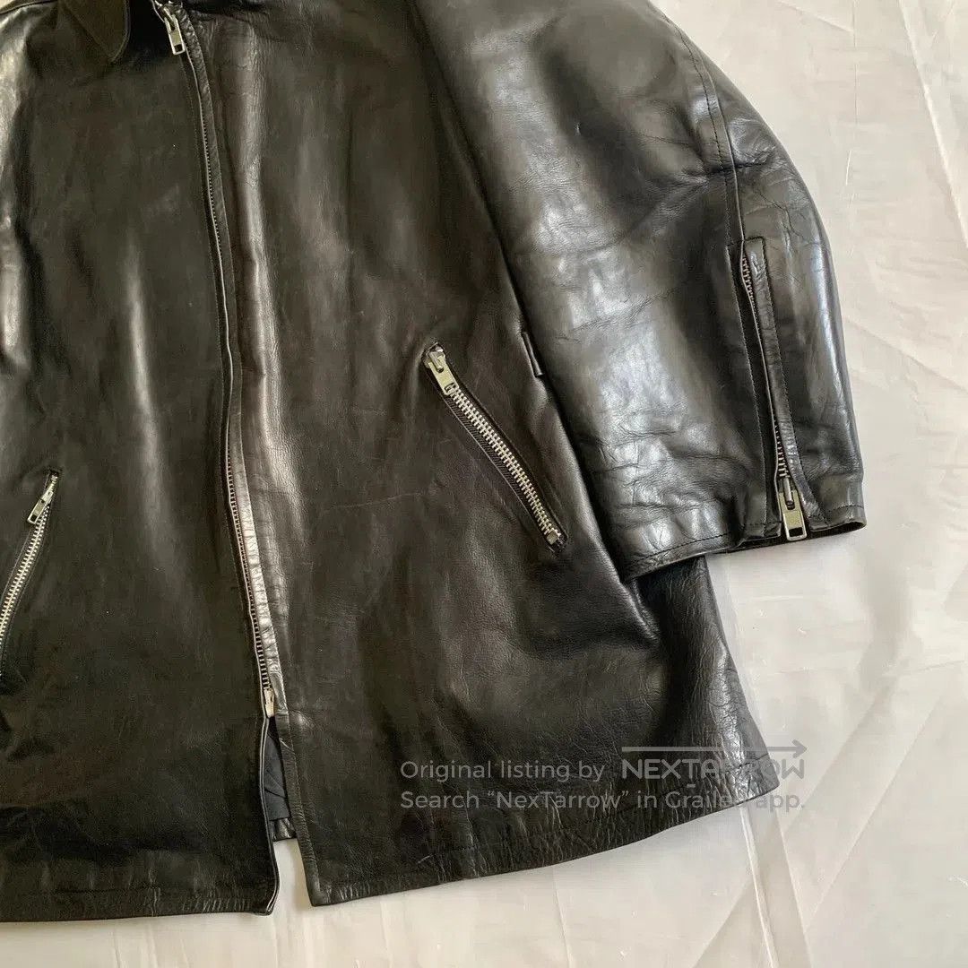 Yohji Yamamoto Yohji Yamamoto 1995AW Leather Jacket. Size US M / EU 48-50 / 2 - 2 Thumbnail