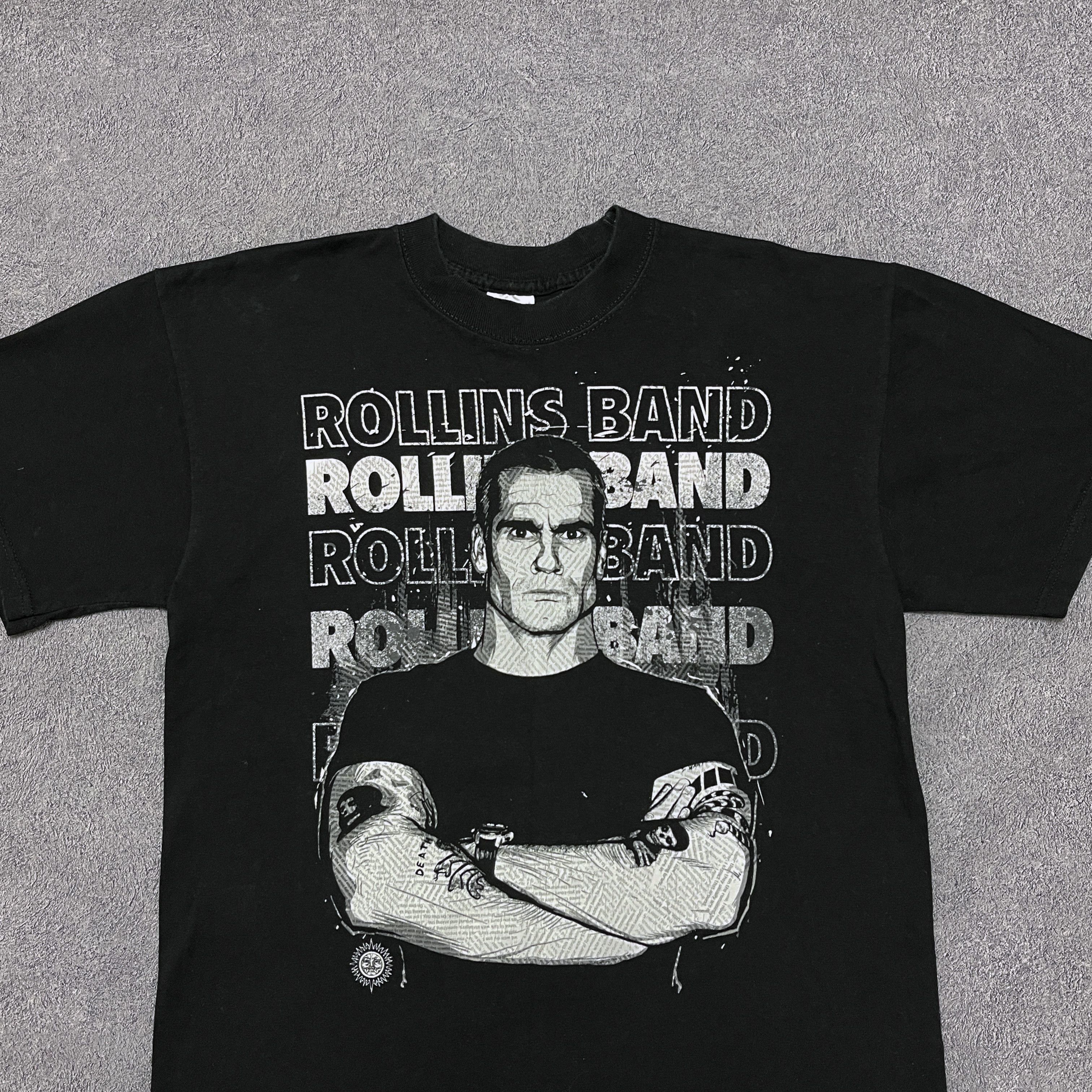 Band Tees × Black Flag × Vintage Henry Rollins Band Tee Black Flag Vintage  Hardcore Shirts | Grailed