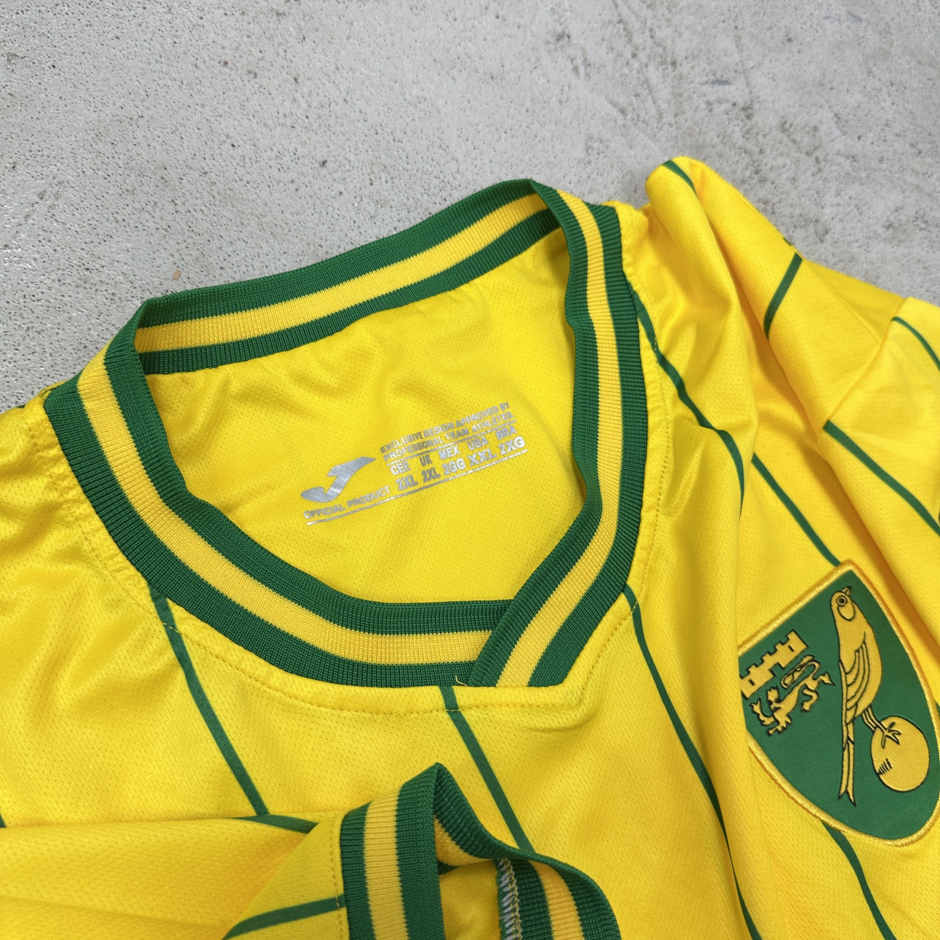 Vintage Vintage Sporty Joma Norwich City 22/23 Jersey Y2K Size US XXL / EU 58 / 5 - 4 Thumbnail