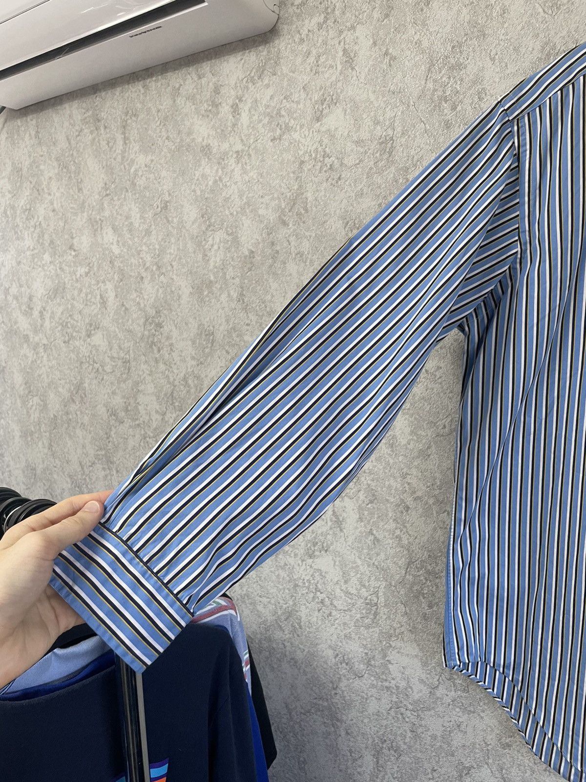 Polo Ralph Lauren Vintage Polo Ralph Lauren Striped Long Sleeve Shirt Size US L / EU 52-54 / 3 - 4 Thumbnail
