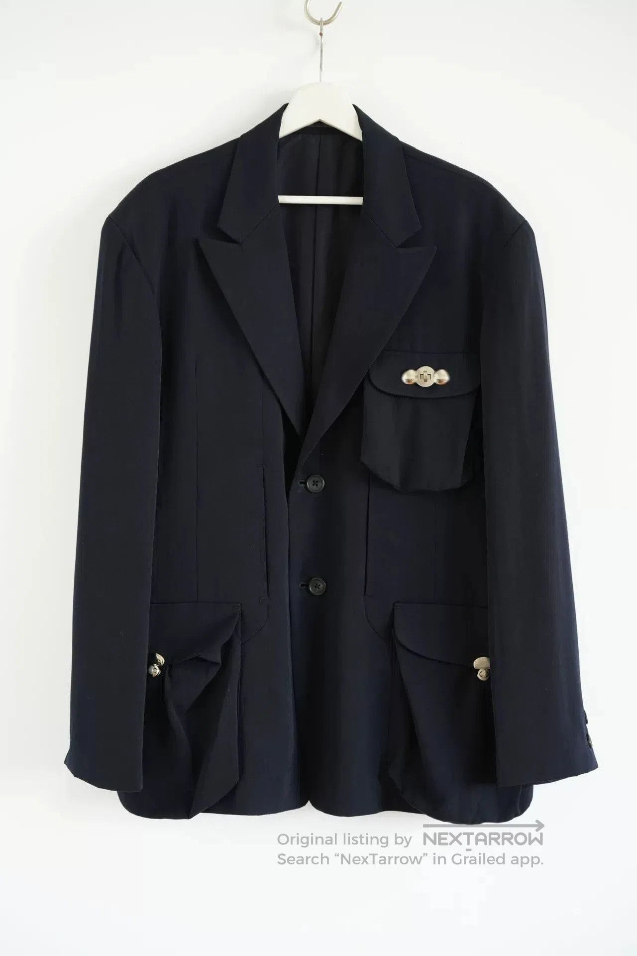 Yohji Yamamoto Yohji Yamamoto 1991 Spring Summer Collection Blazer. Size US M / EU 48-50 / 2 - 1 Thumbnail