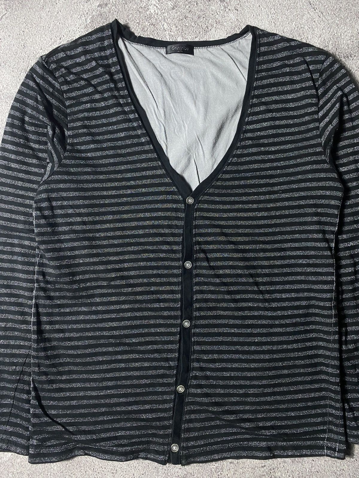 If Six Was Nine × Le Grande Bleu (L.G.B.) Contribe Japan Gothic Double Layer Cardigan Size US L / EU 52-54 / 3 - 2 Thumbnail