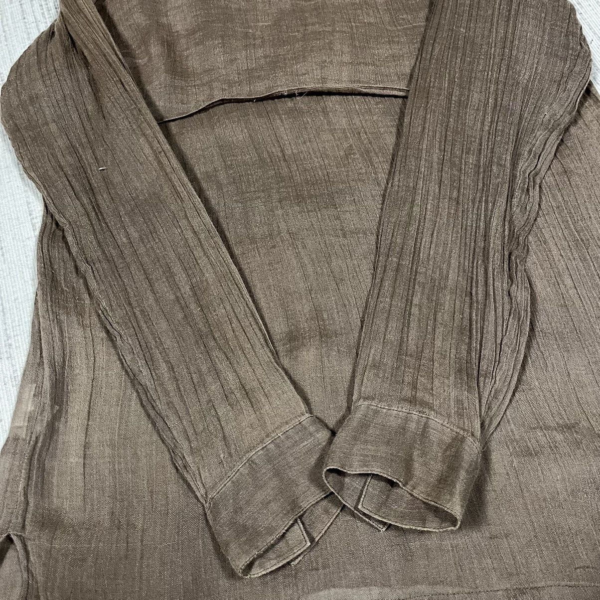 Issey Miyake Vintage 70s ISSEY MIYAKE PLEATS Shirt button Size US S / EU 44-46 / 1 - 11 Thumbnail