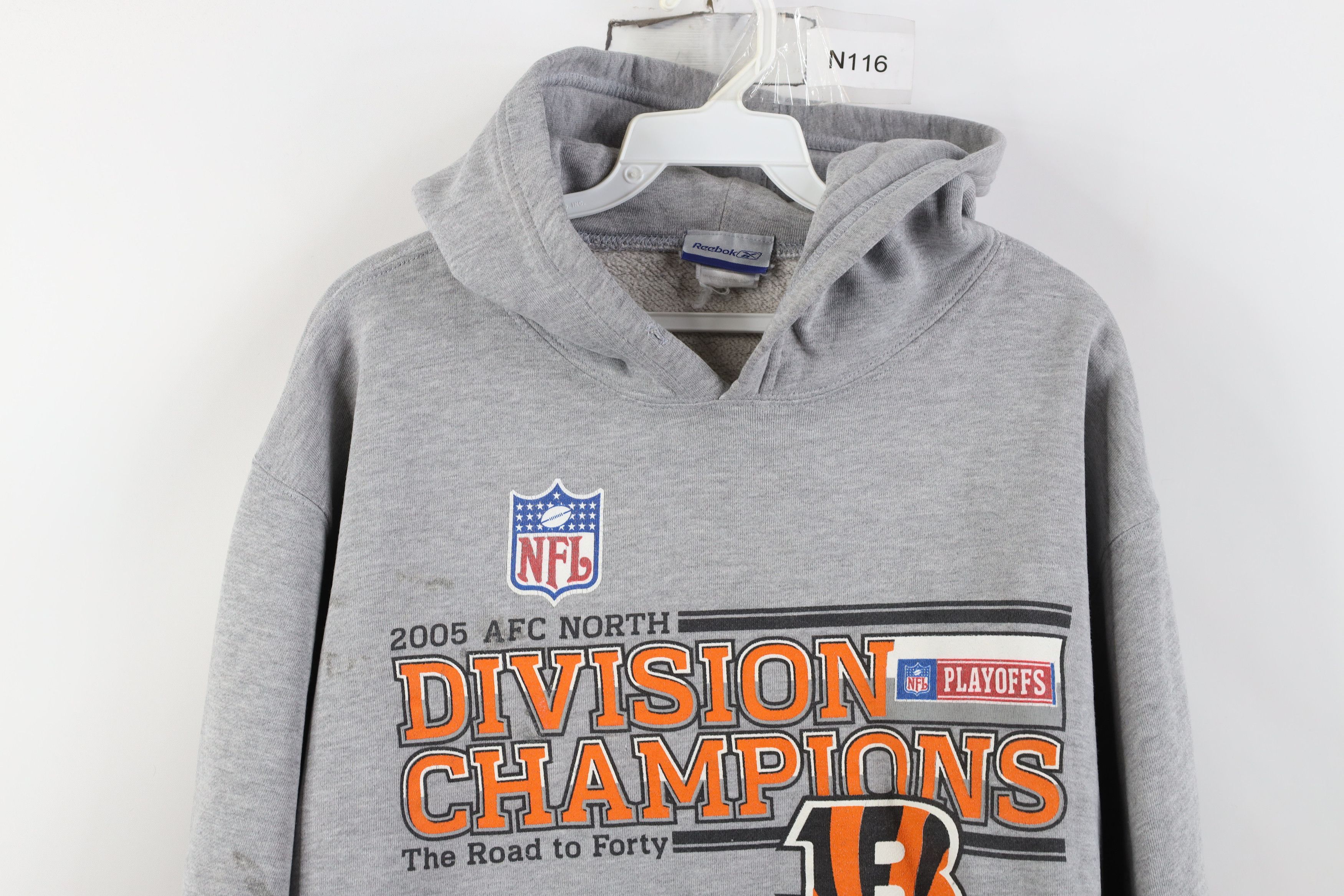 Vintage Vintage Y2K North Champs Cincinnati Bengals Football Hoodie Size US L / EU 52-54 / 3 - 2 Thumbnail