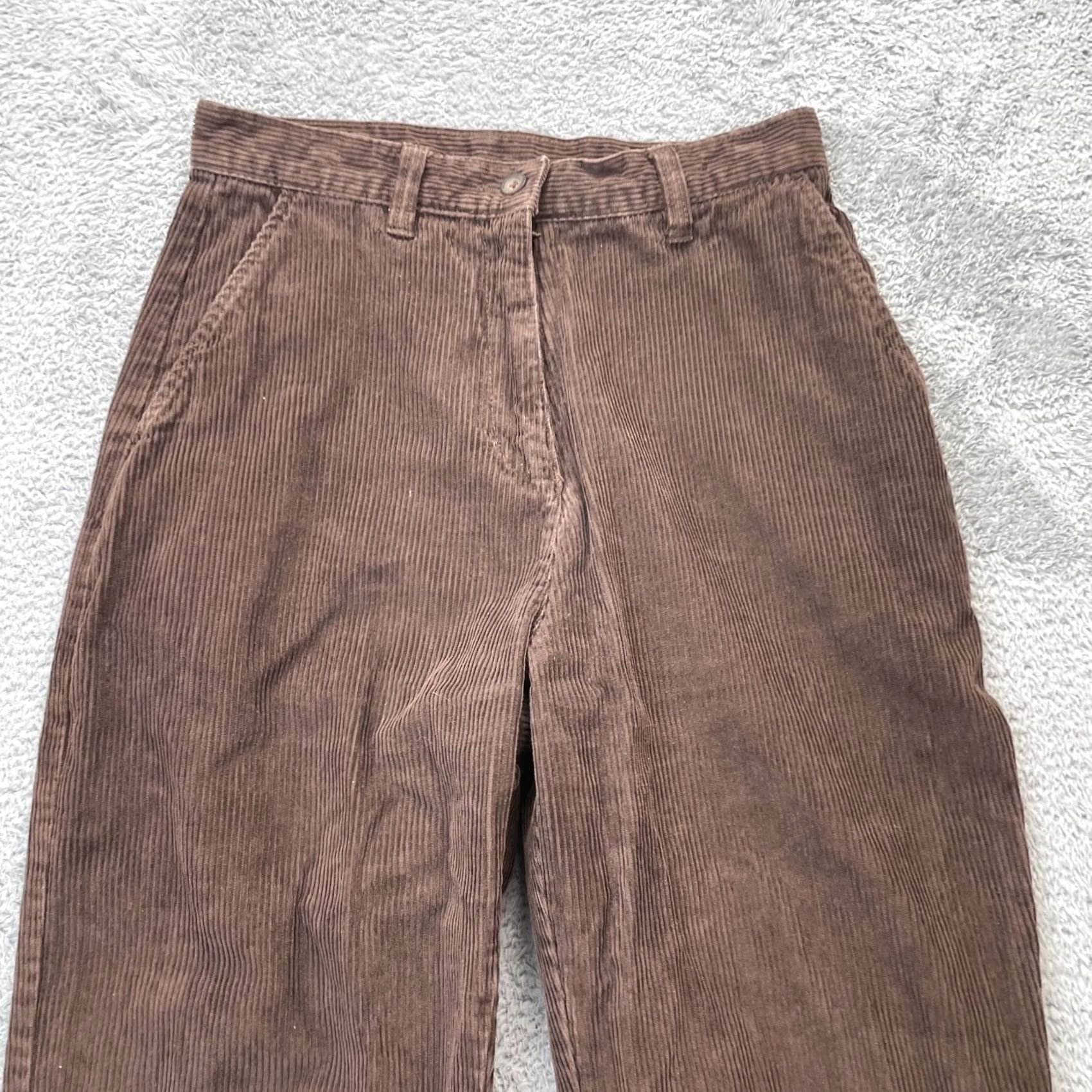 Vintage VINTAGE Woolrich Pants Womens 6P Chino Corduroy Cotton Straight Leg Brown 28" Inseam 28" Casual Preppy Retro Womens Size 28" / US 6 / IT 42 - 5 Thumbnail