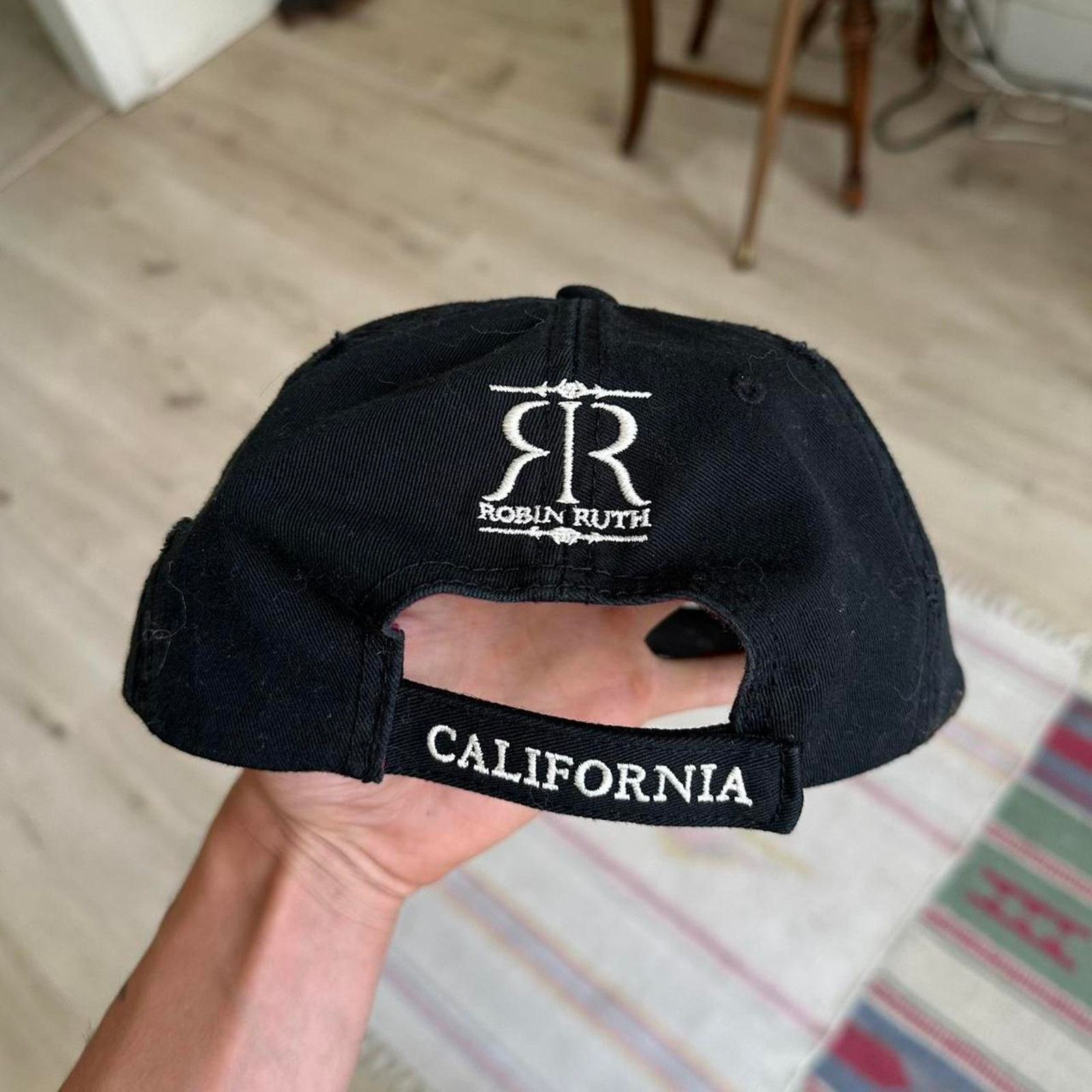 Robin Ruth × Vintage Y2K Grunge California Embroidered Robin Ruth Baseball Hat Size ONE SIZE - 4 Thumbnail