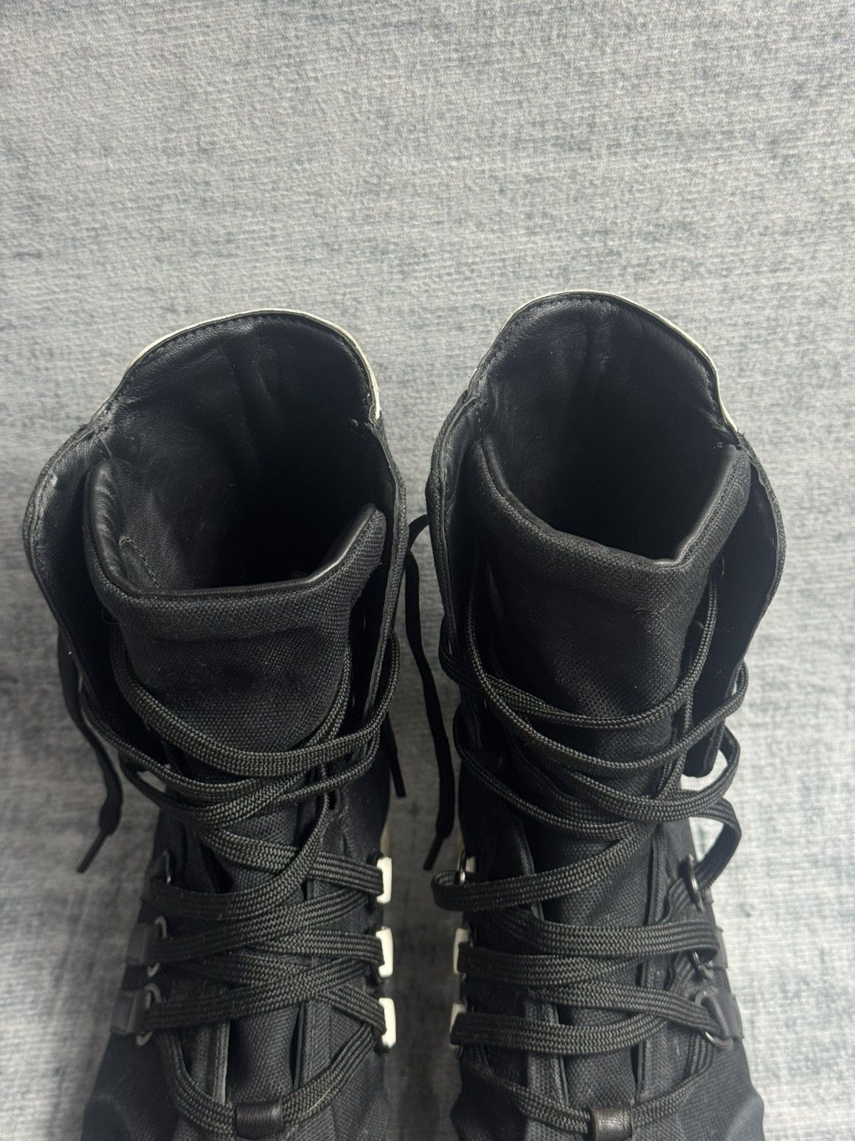 Yohji Yamamoto Adidas x Yohji Yamamoto Femme Boxing Boot Size US 7 / IT 37 - 11 Thumbnail