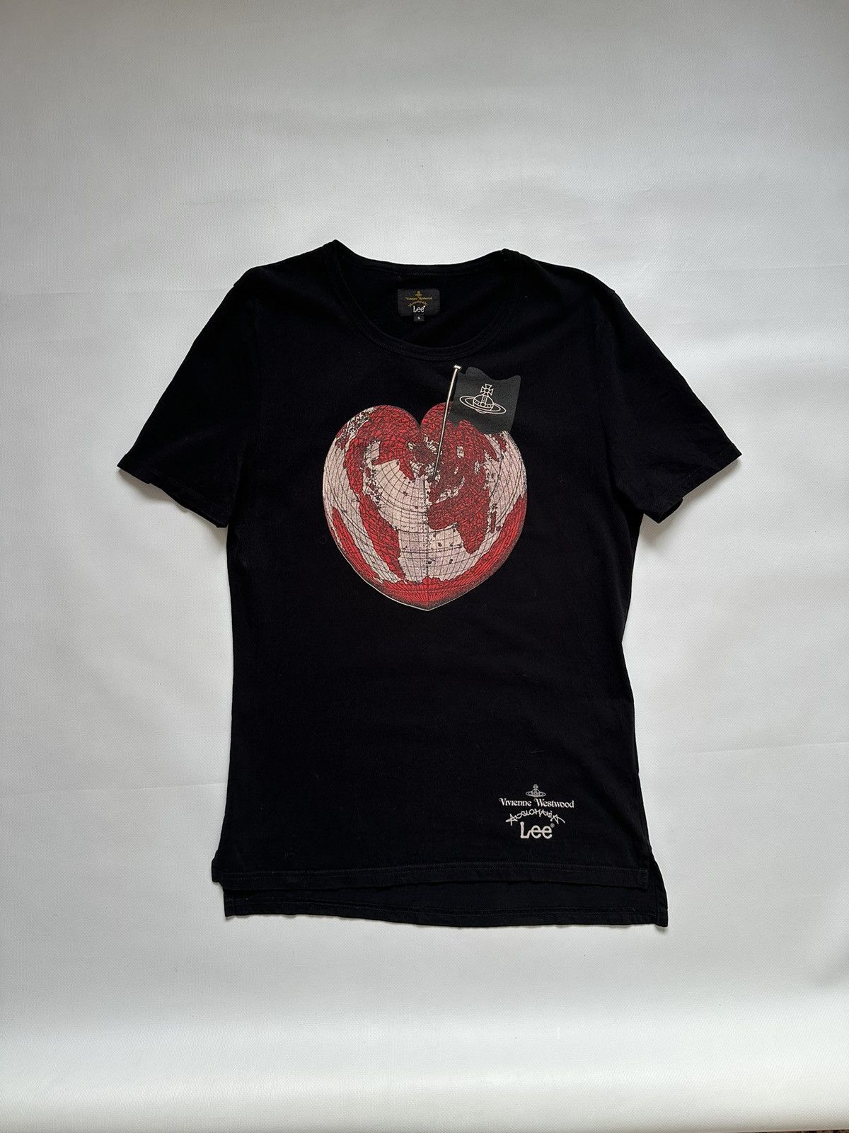 Vivienne Westwood Vivienne Westwood Lee world heart print t-shirt