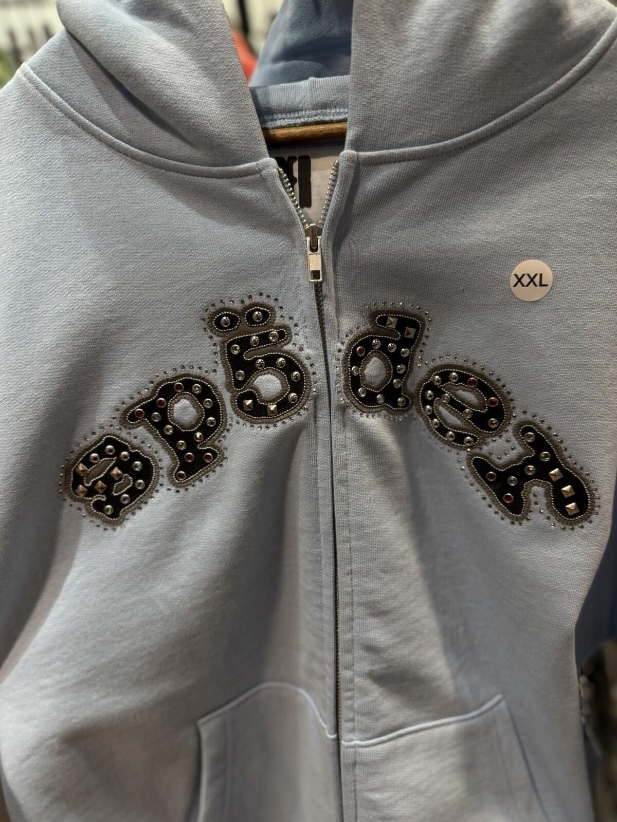 Sp5der Sp5der Blue Stone Zip Up Hoodie Size (XXL) 2026 Size US XXL / EU 58 / 5 - 10 Thumbnail