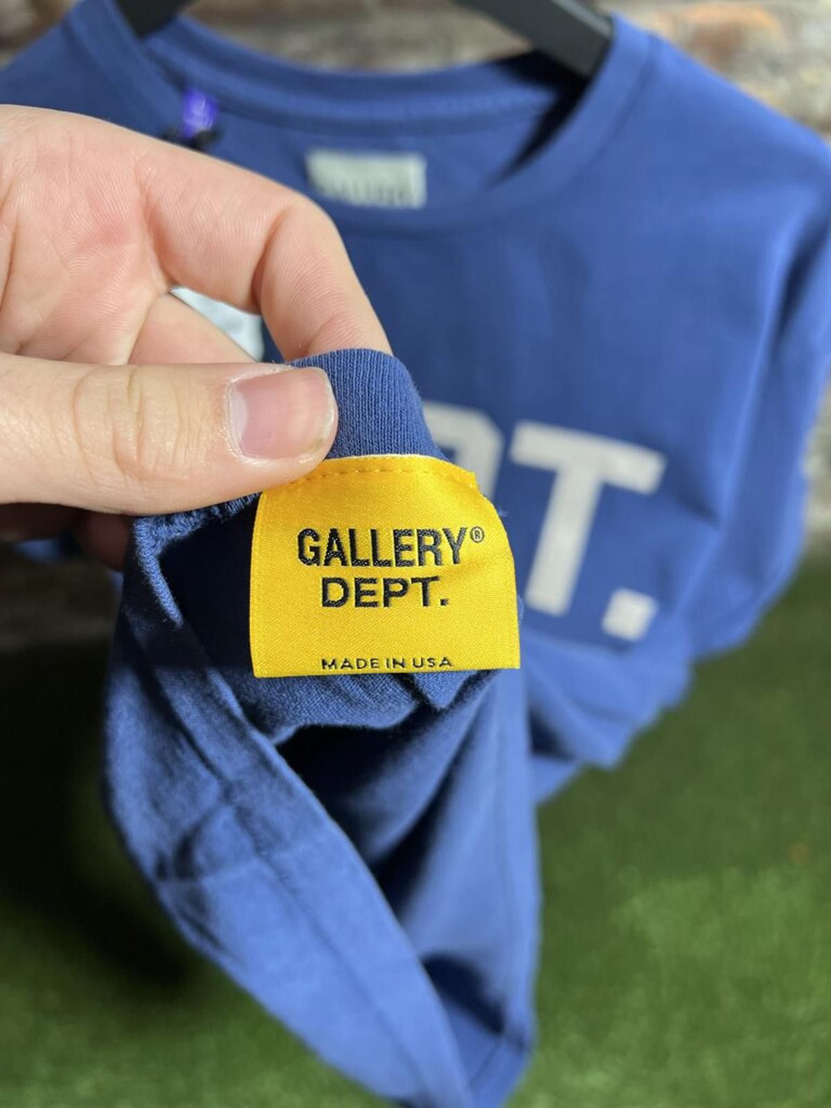 Gallery Dept. Gallery Dept Blue Boxer Tee Sz. L Size ONE SIZE - 6 Thumbnail