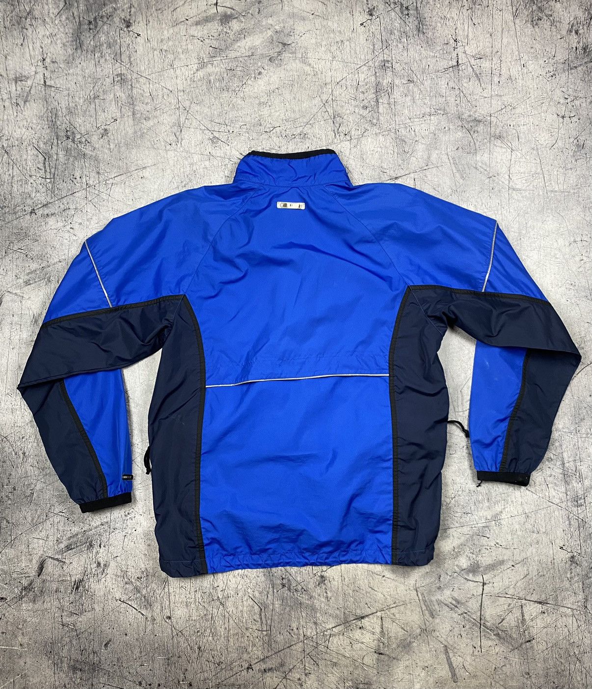 Nike × Vintage Vintage Nike Swoosh Drill Track Jacket Bomber Size US M / EU 48-50 / 2 - 13 Thumbnail