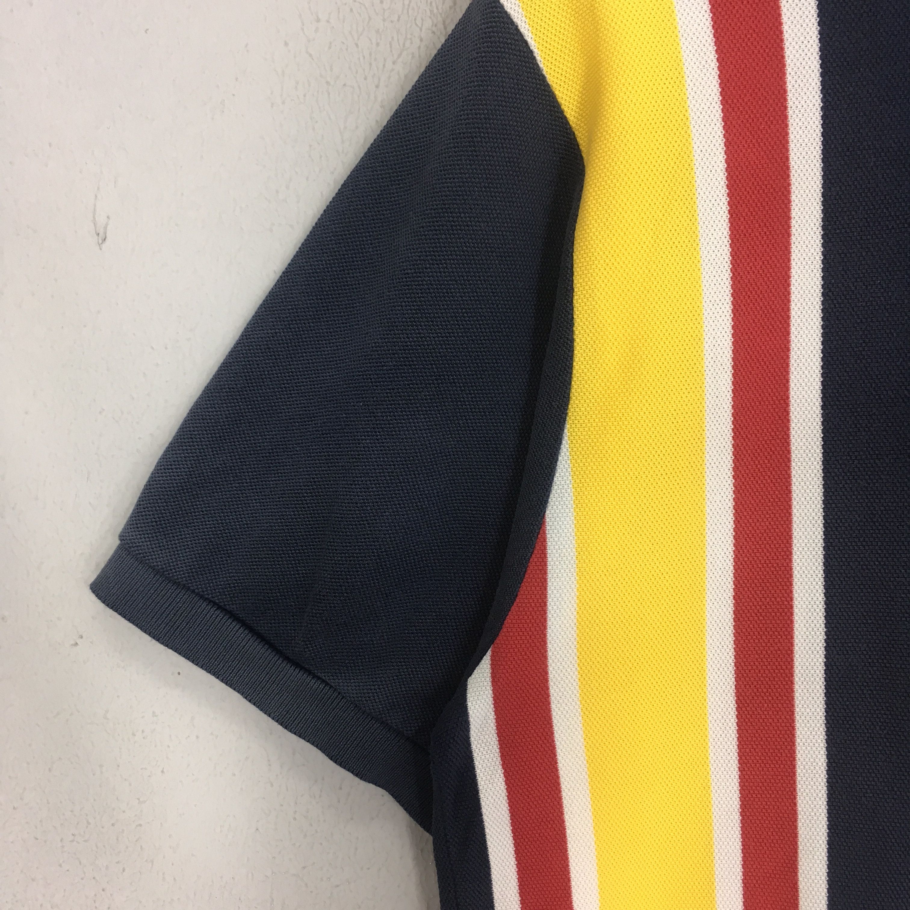 Lacoste Lacoste Polo Shirt Multicolor Stripes Size US M / EU 48-50 / 2 - 7 Thumbnail