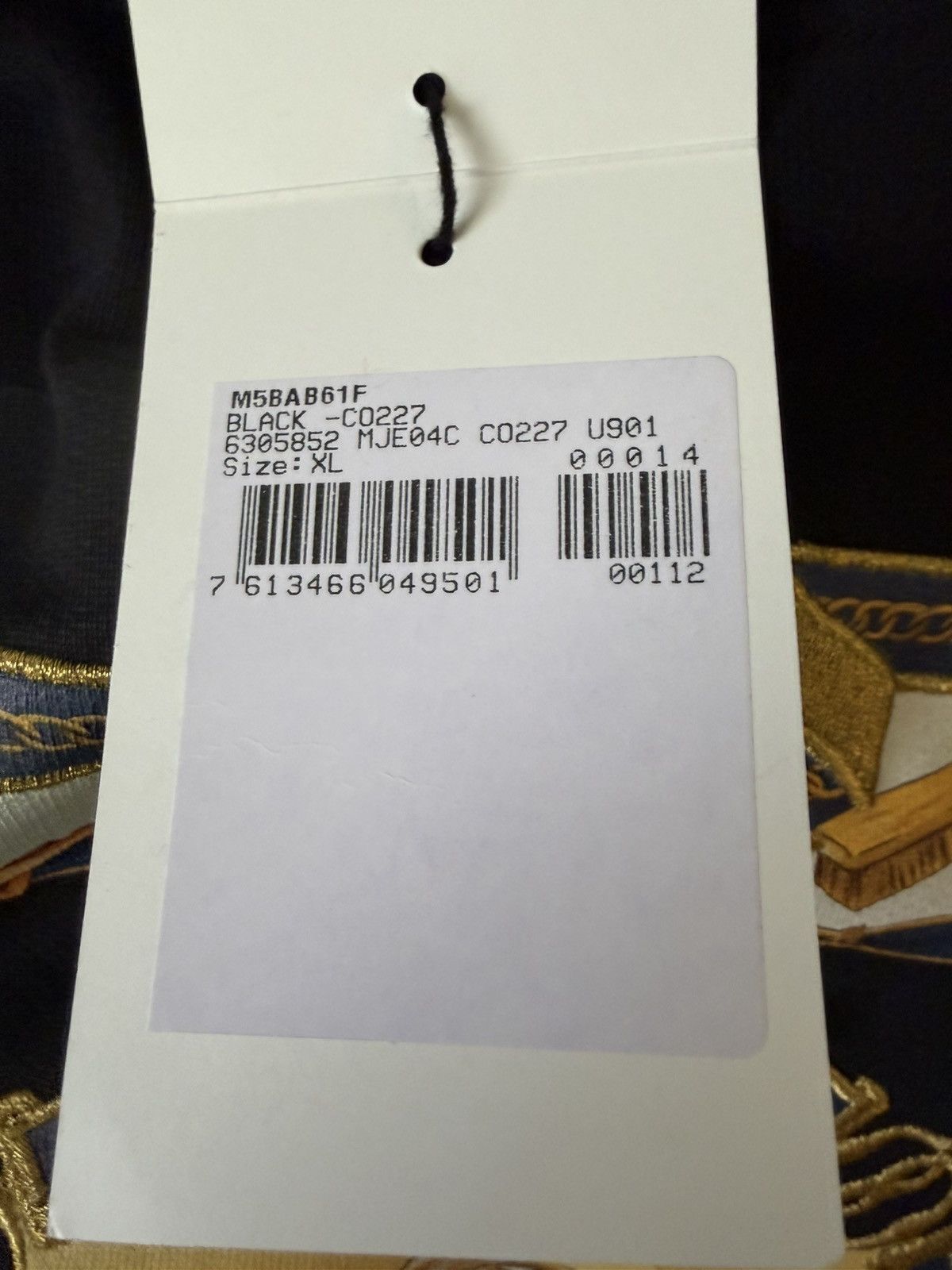 Bally Bally Black and Gold Angels Baroque Print Mens Sz XL Size US XL / EU 56 / 4 - 3 Thumbnail