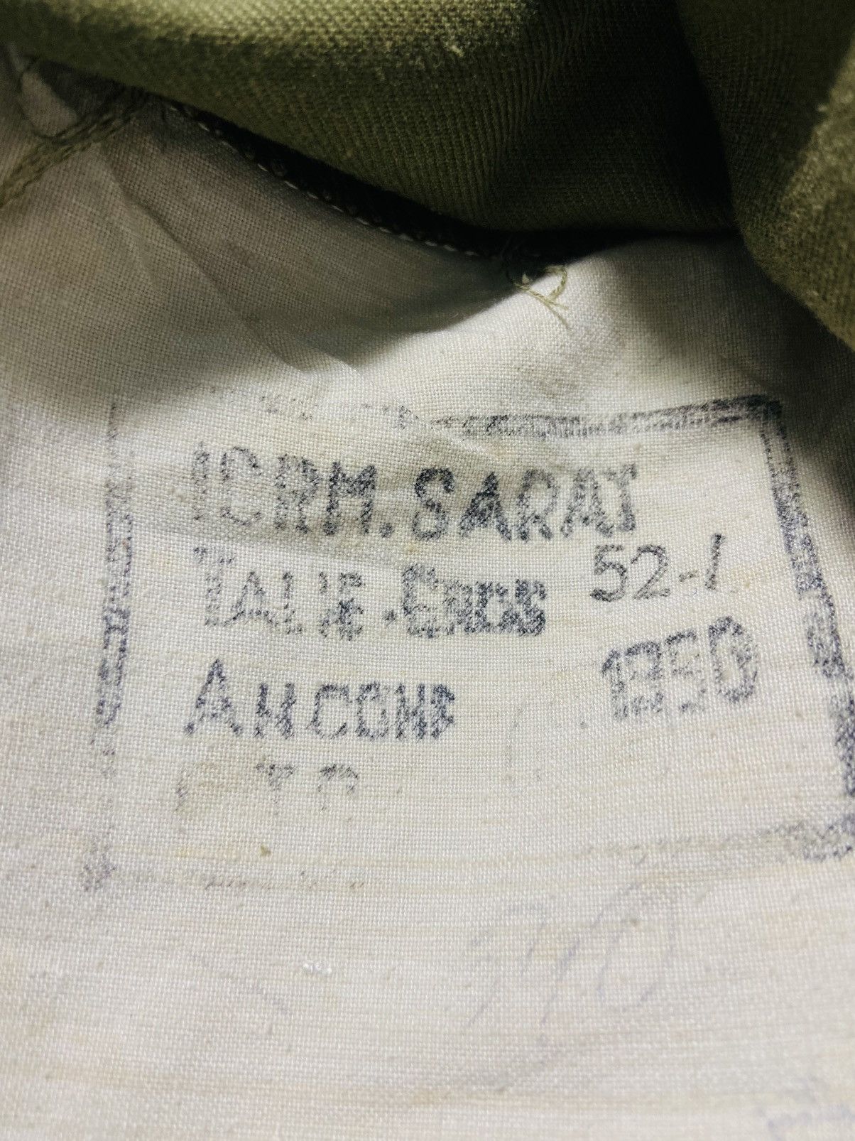 Vintage Super Rare 🔥🔥Vintage 80’s Soviet Army Shirt Size US L / EU 52-54 / 3 - 13 Thumbnail